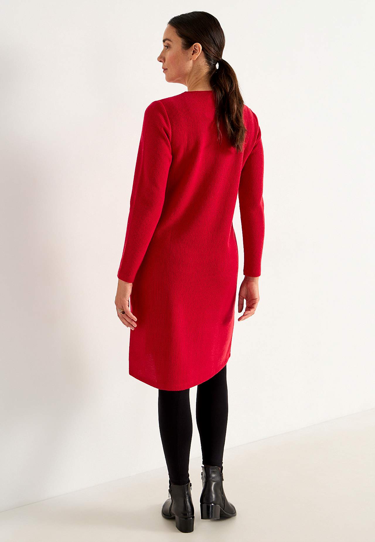 Super weiches Kleid mit Taschen