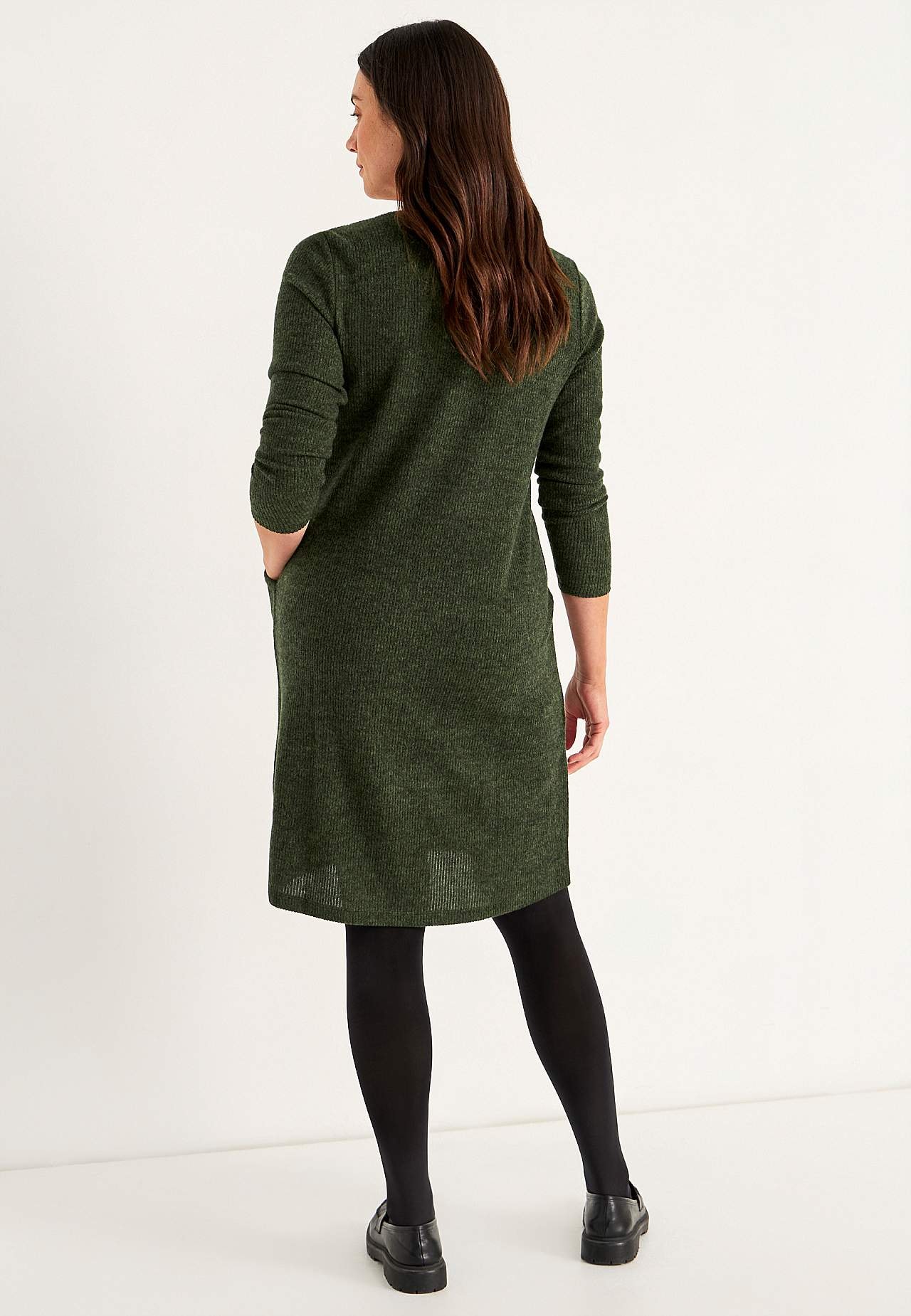 Super weiches Kleid mit Taschen