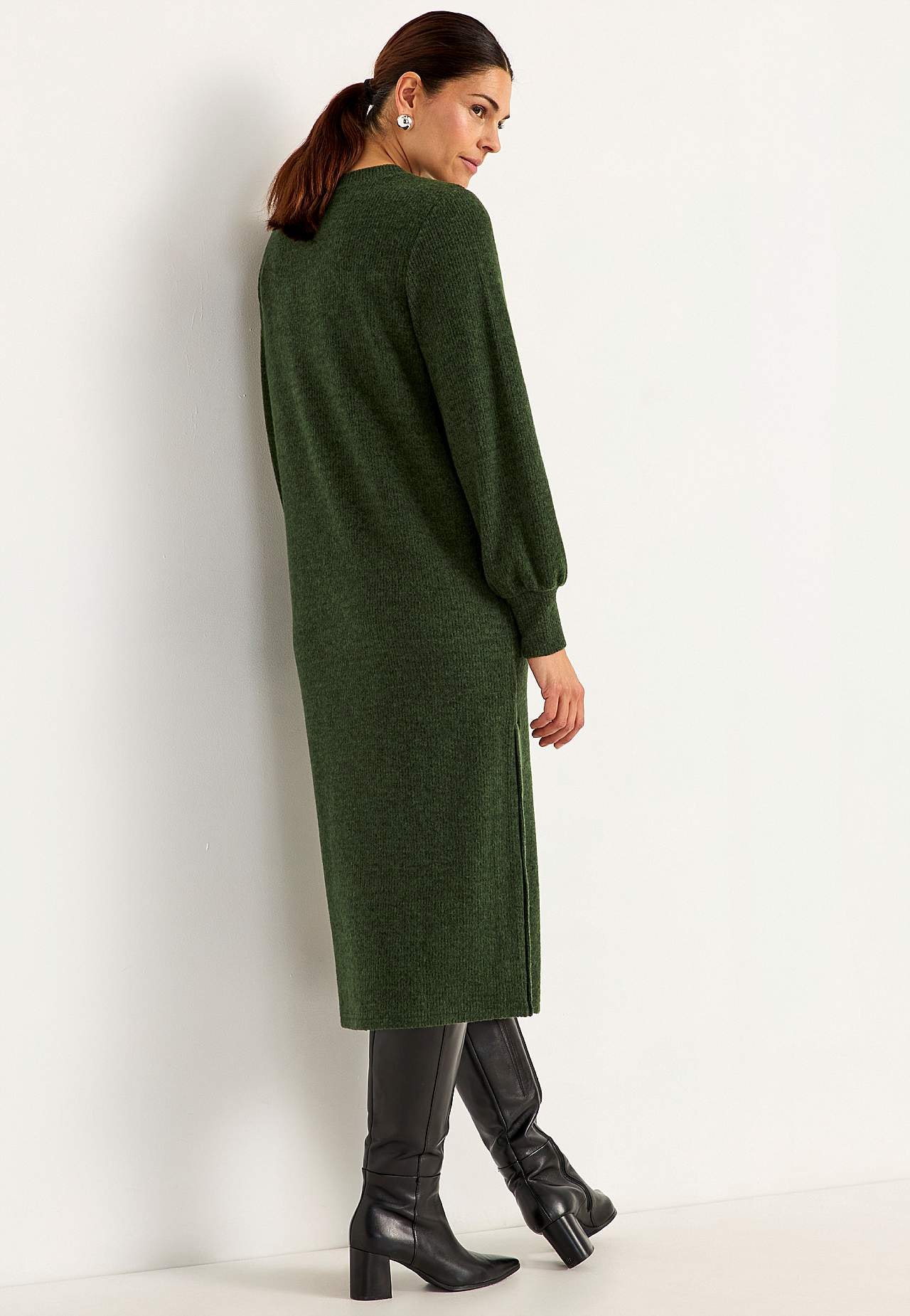 Super weiches Kleid mit Knöpfen Beata