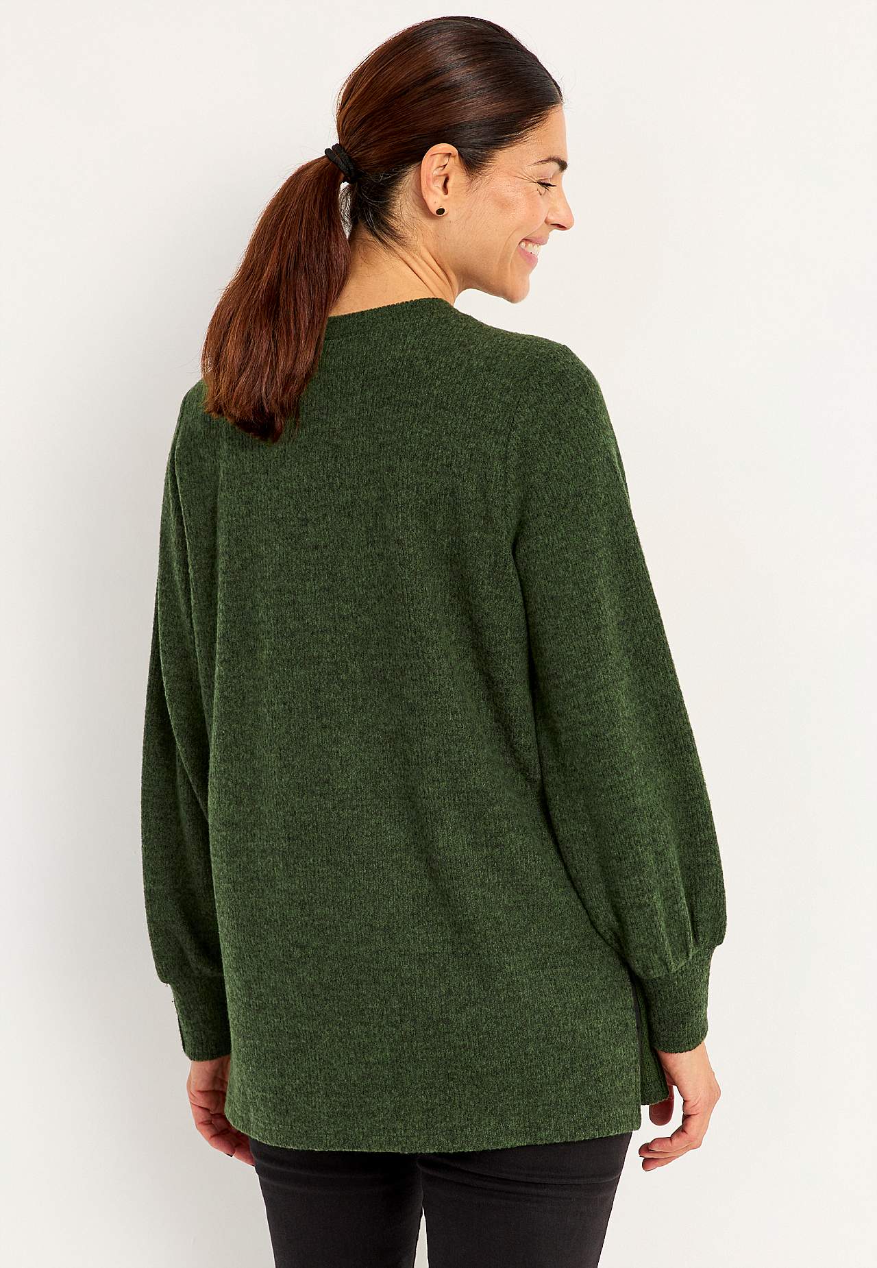 Super weiche Tunika mit melange Farben