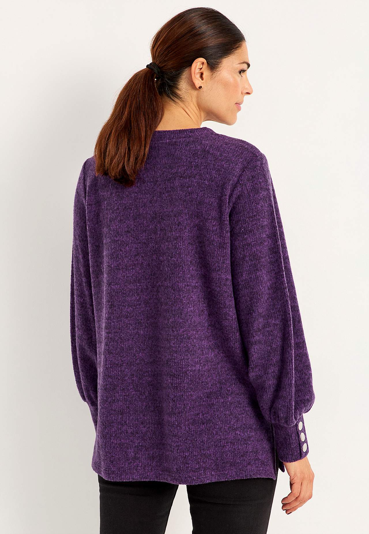 Super weiche Tunika mit melange Farben