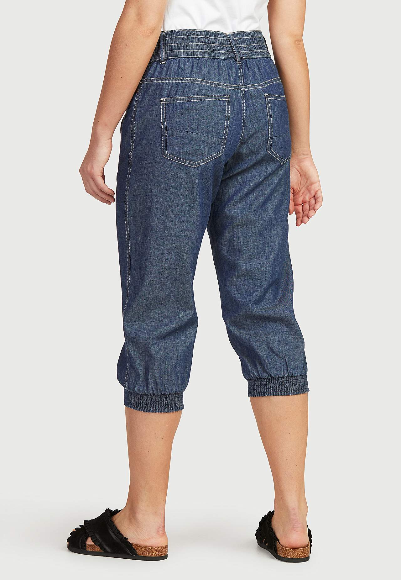 Gewebte Caprihose Janelle