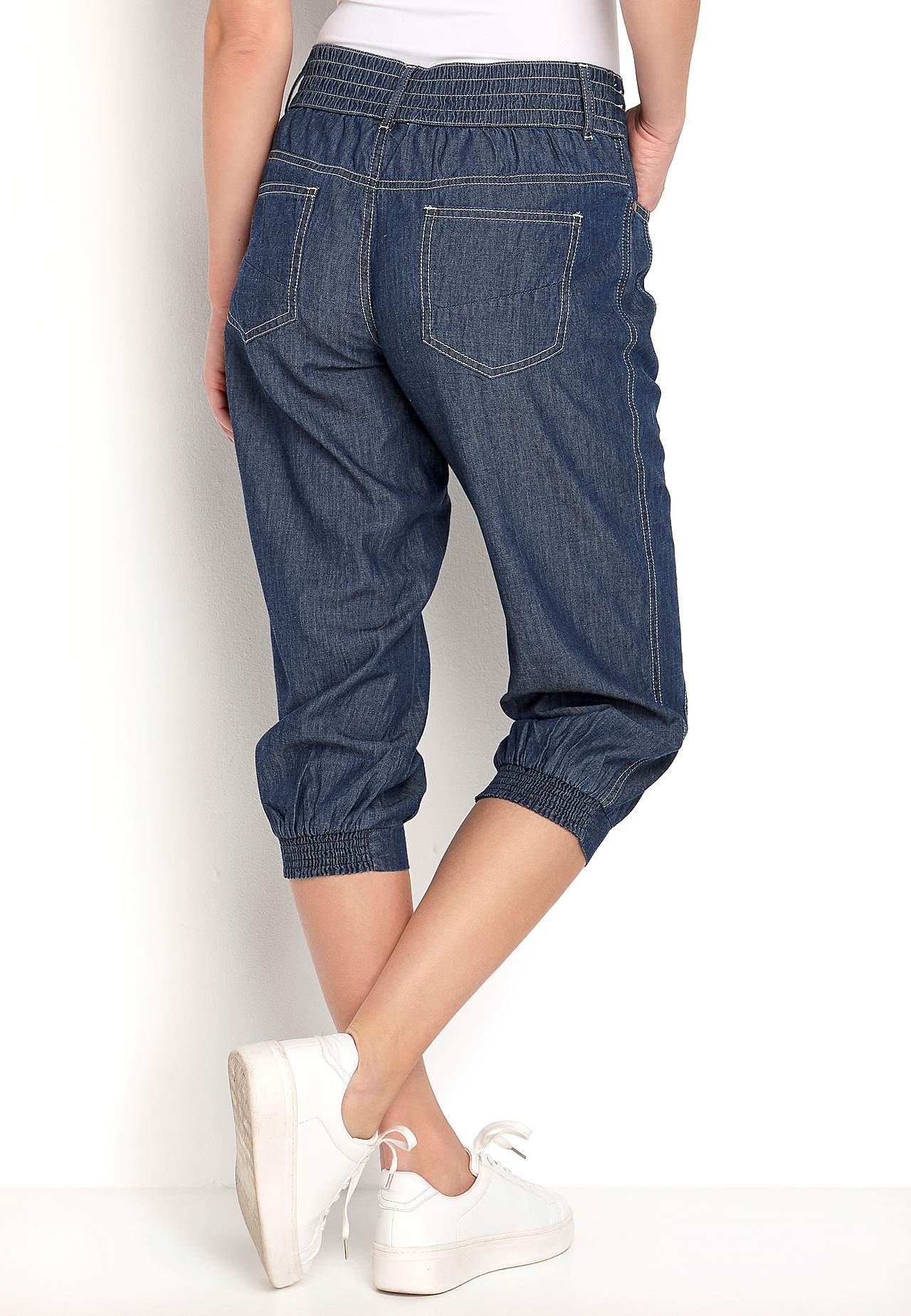 Gewebte Caprihose Janelle