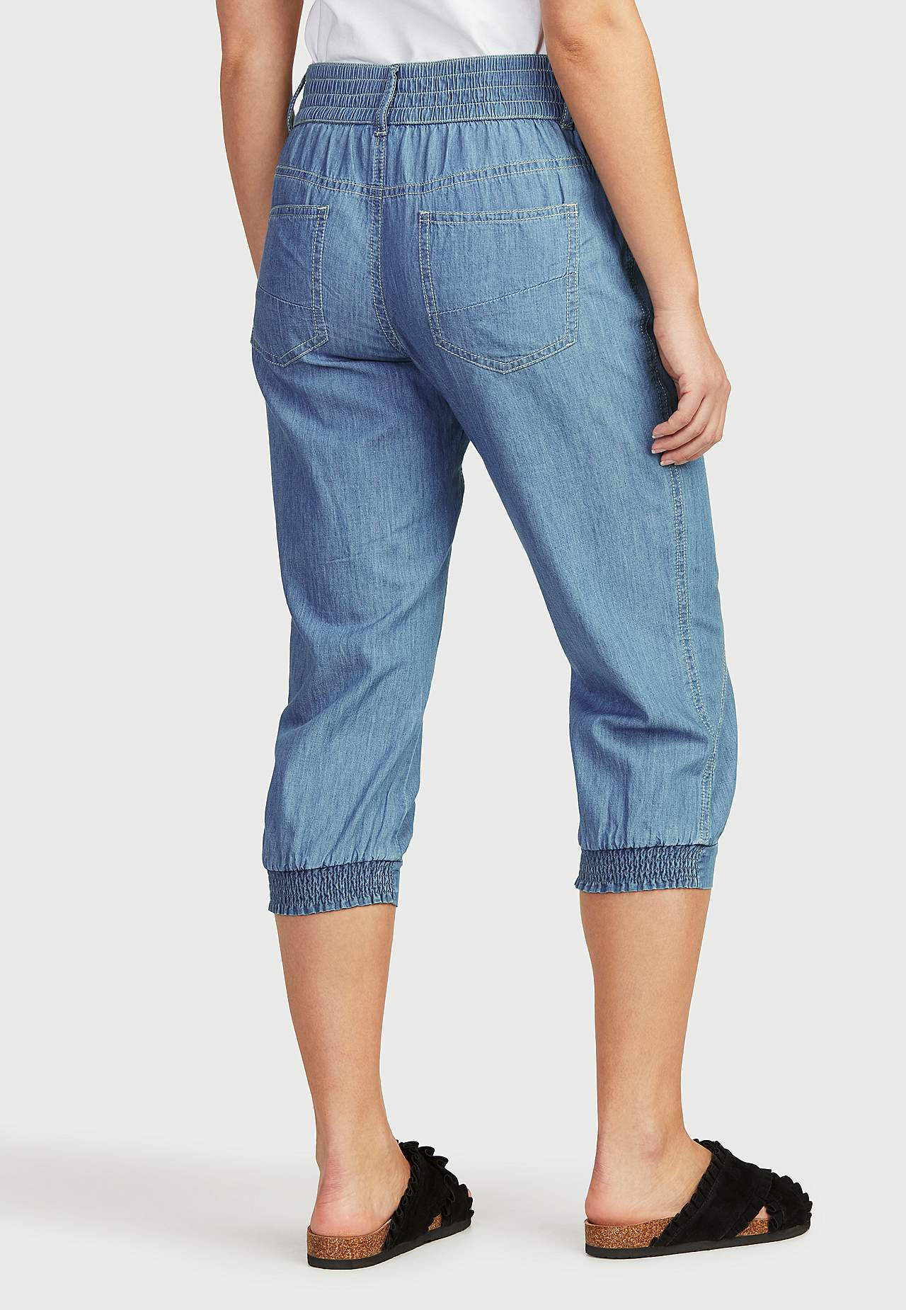 Gewebte Caprihose Janelle