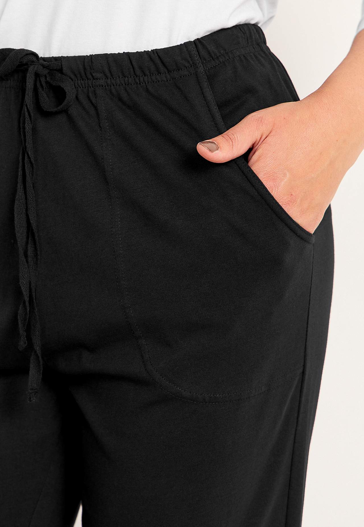 Jogginghose mit Manschette