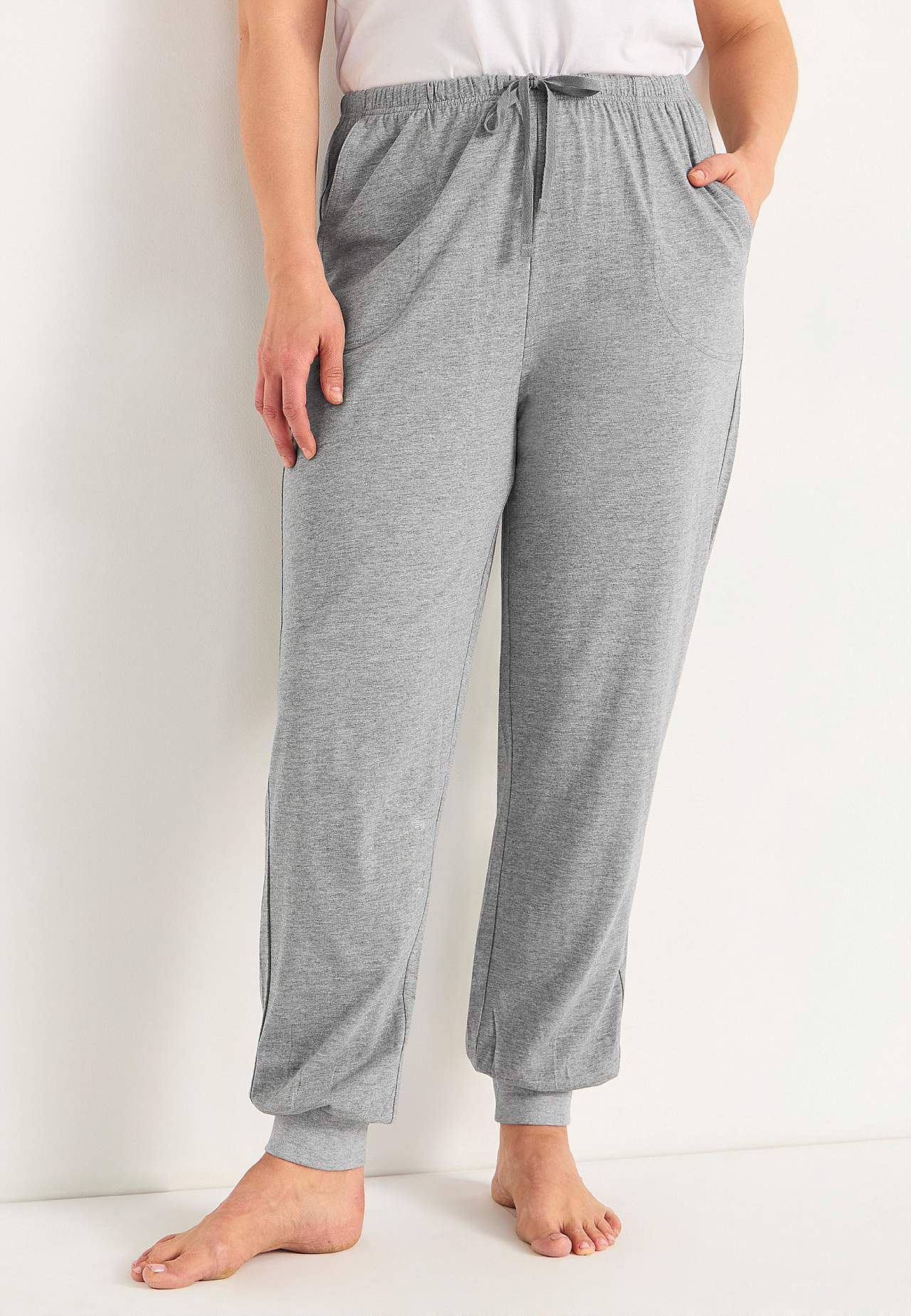 Jogginghose mit Manschette