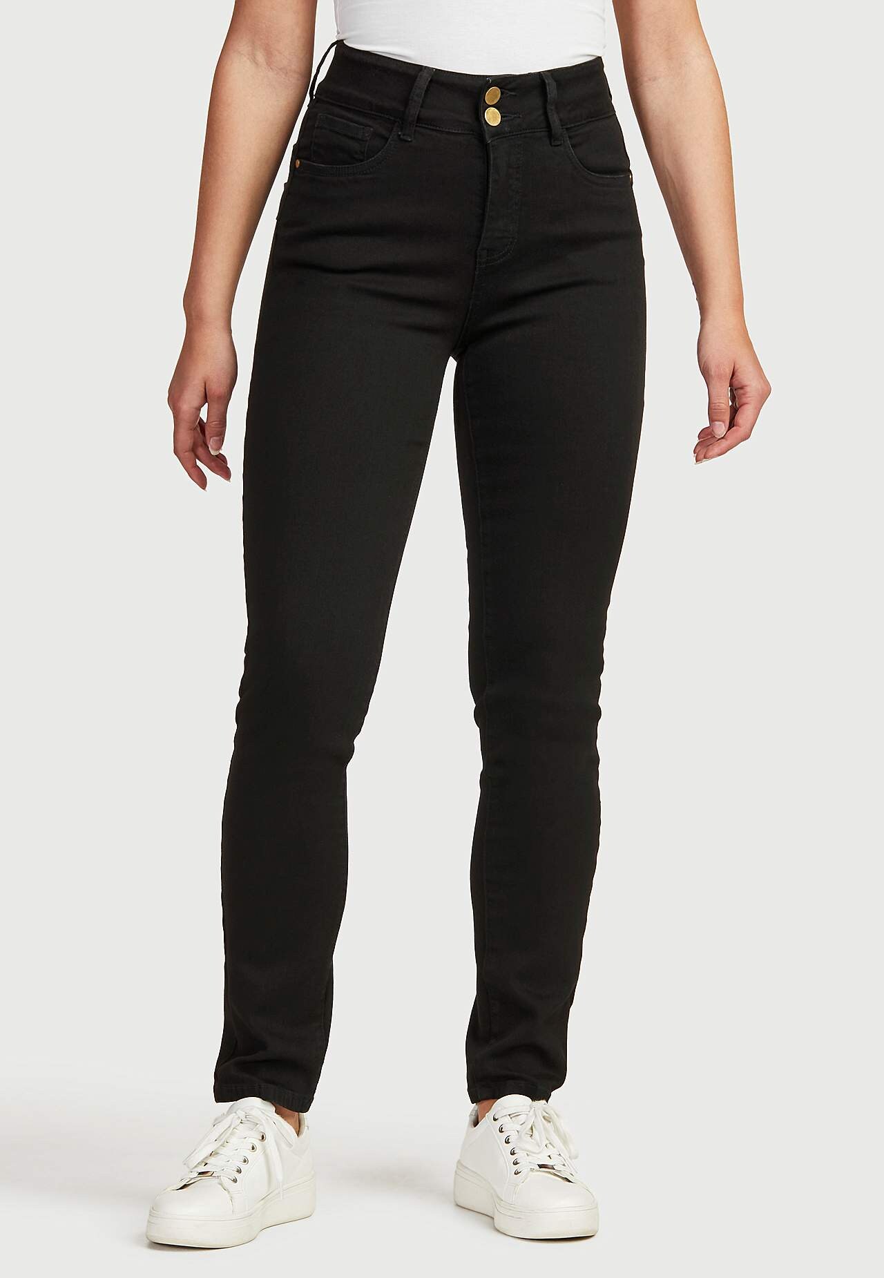 Figurformende Jeans mit Stretch Judy
