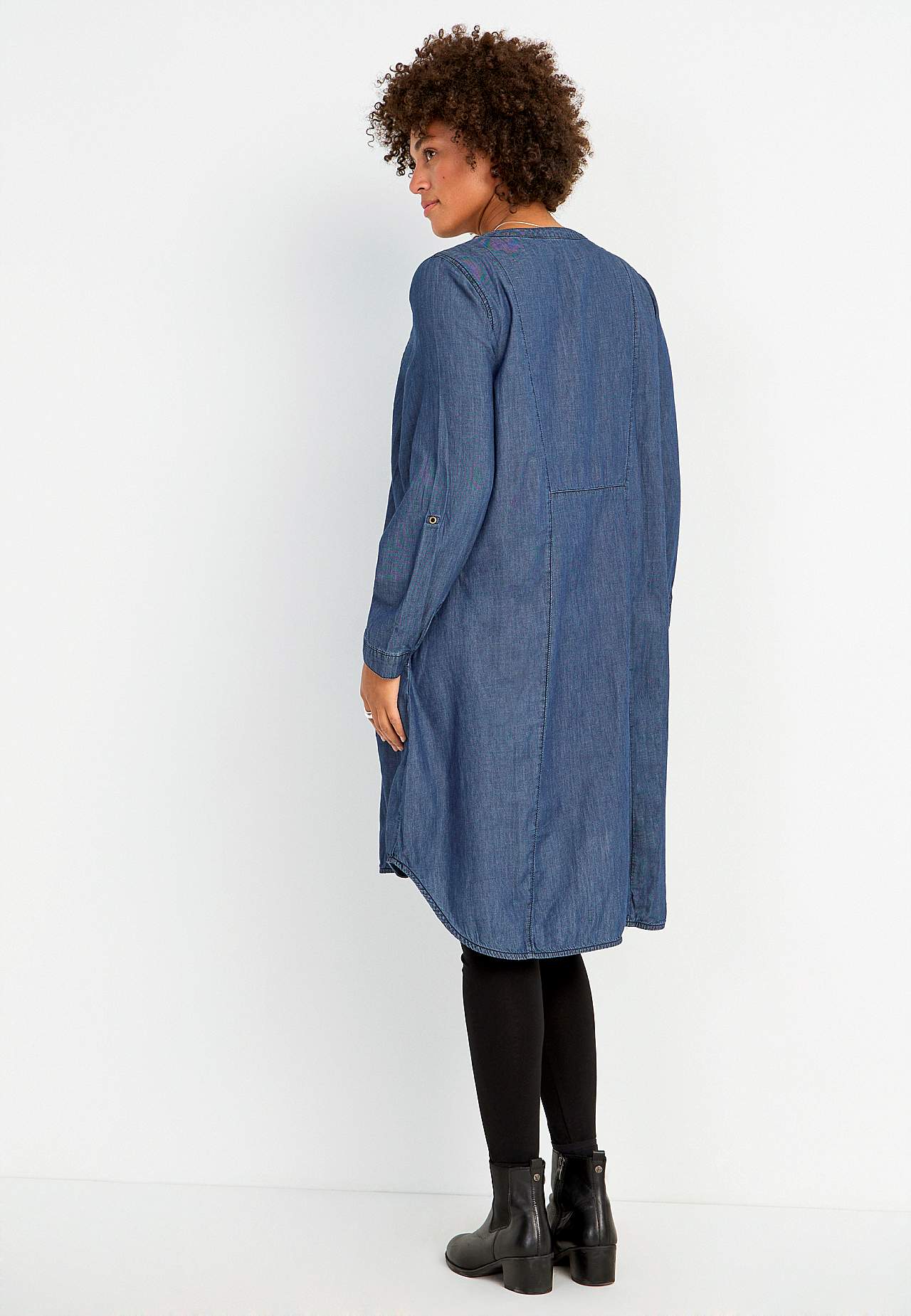 Geräumiges Jeanskleid