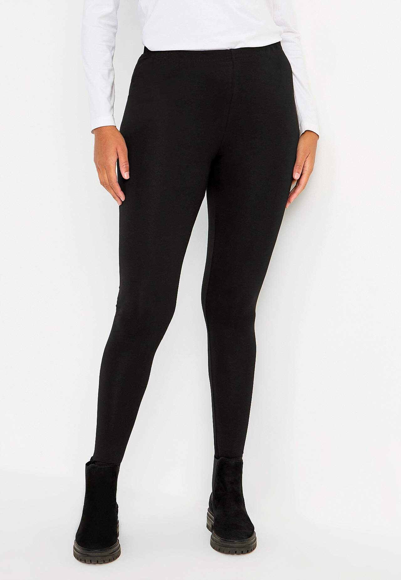 Leggings aus Baumwolle 2er-Pack