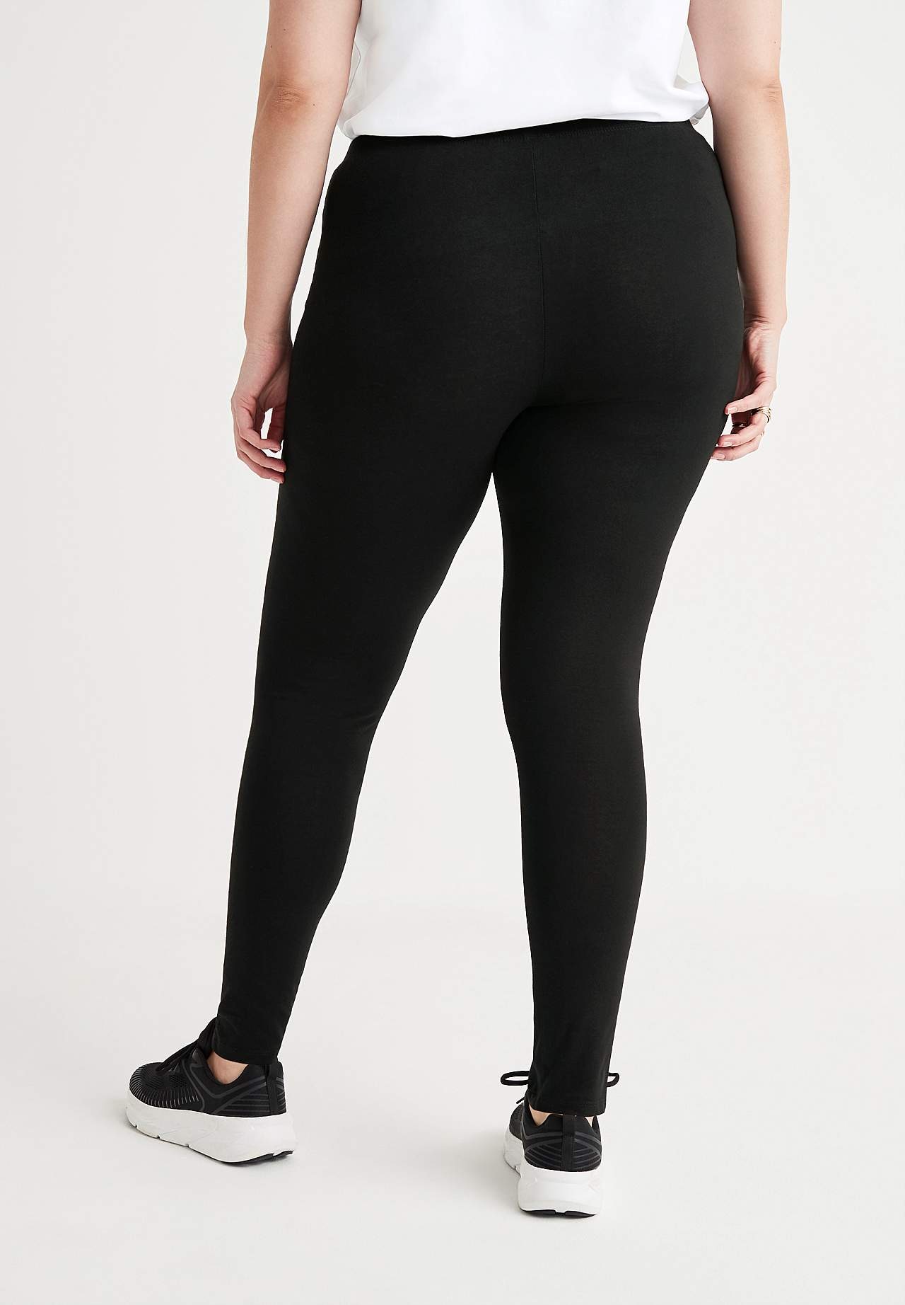 Leggings aus Baumwolle 2er-Pack