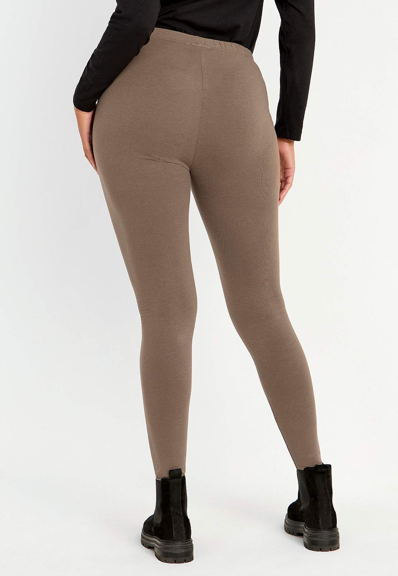 Leggings aus Baumwolle 2er-Pack
