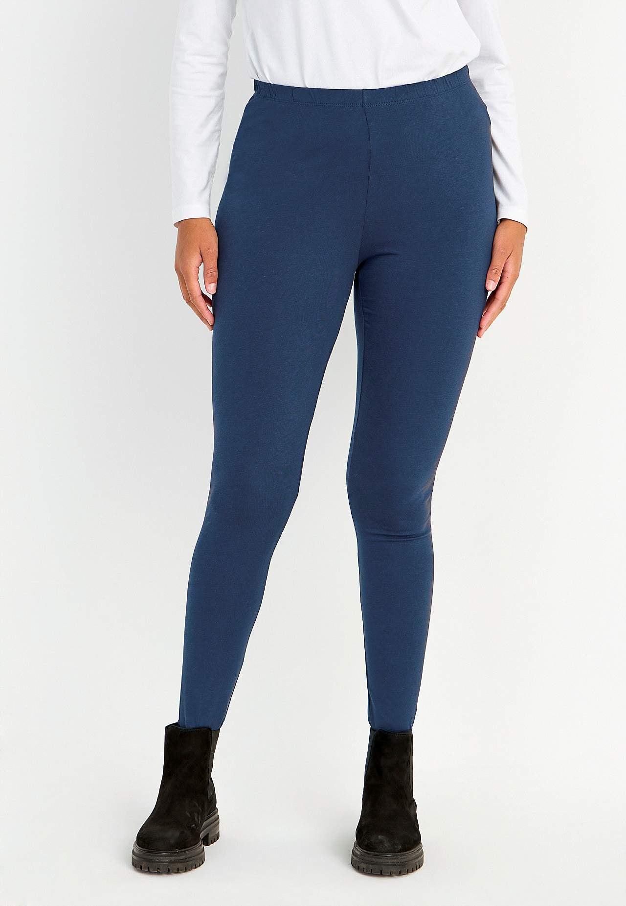 Leggings aus Baumwolle 2er-Pack