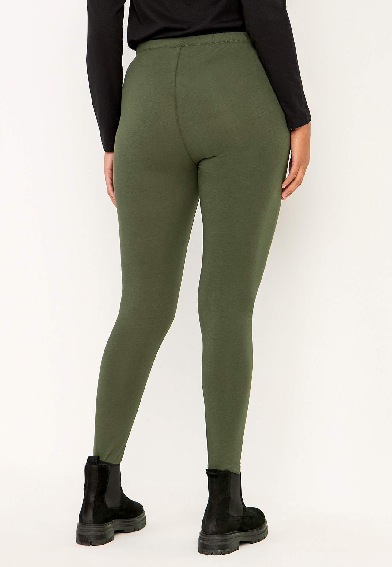 Leggings aus Baumwolle 2er-Pack