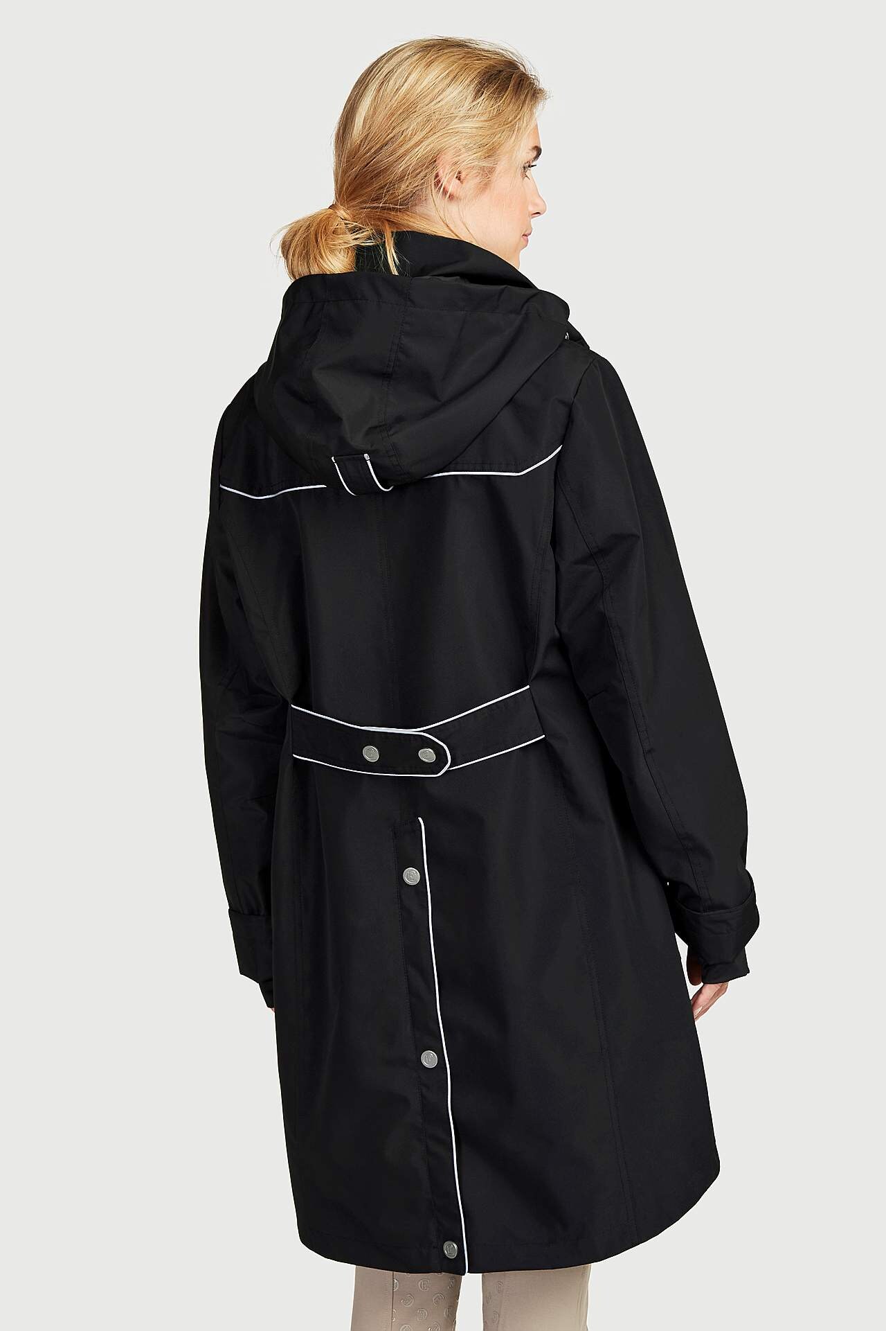 Lange Jacke mit reflektierenden Details Benita