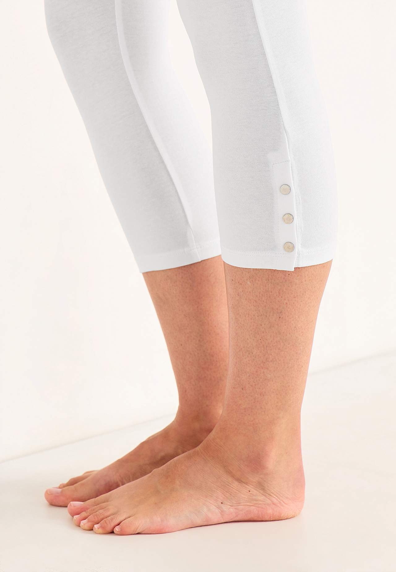 Capri-Leggings mit netten Knopf-Details Milly 2er-Pack