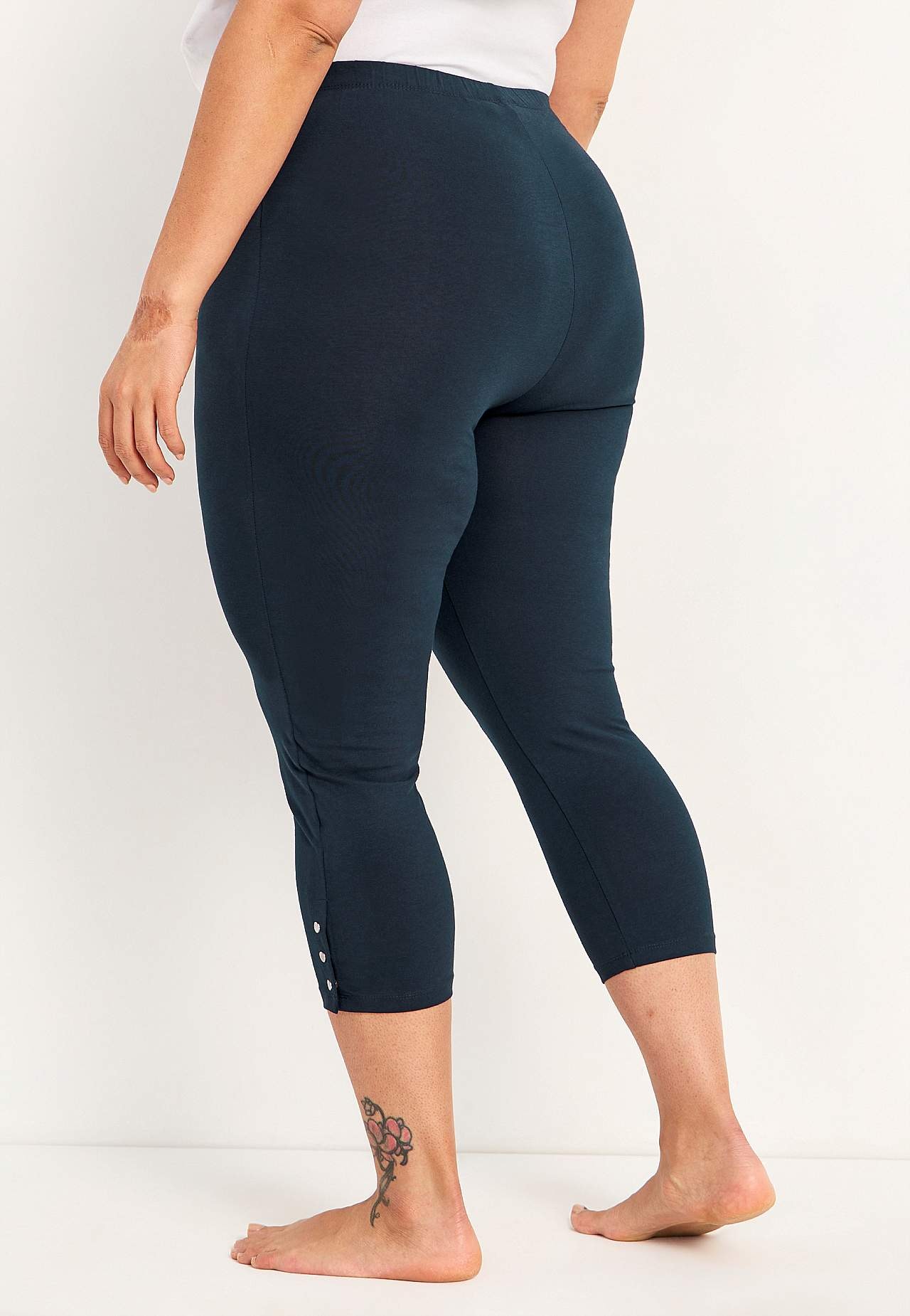 Capri-Leggings mit netten Knopf-Details Milly 2er-Pack