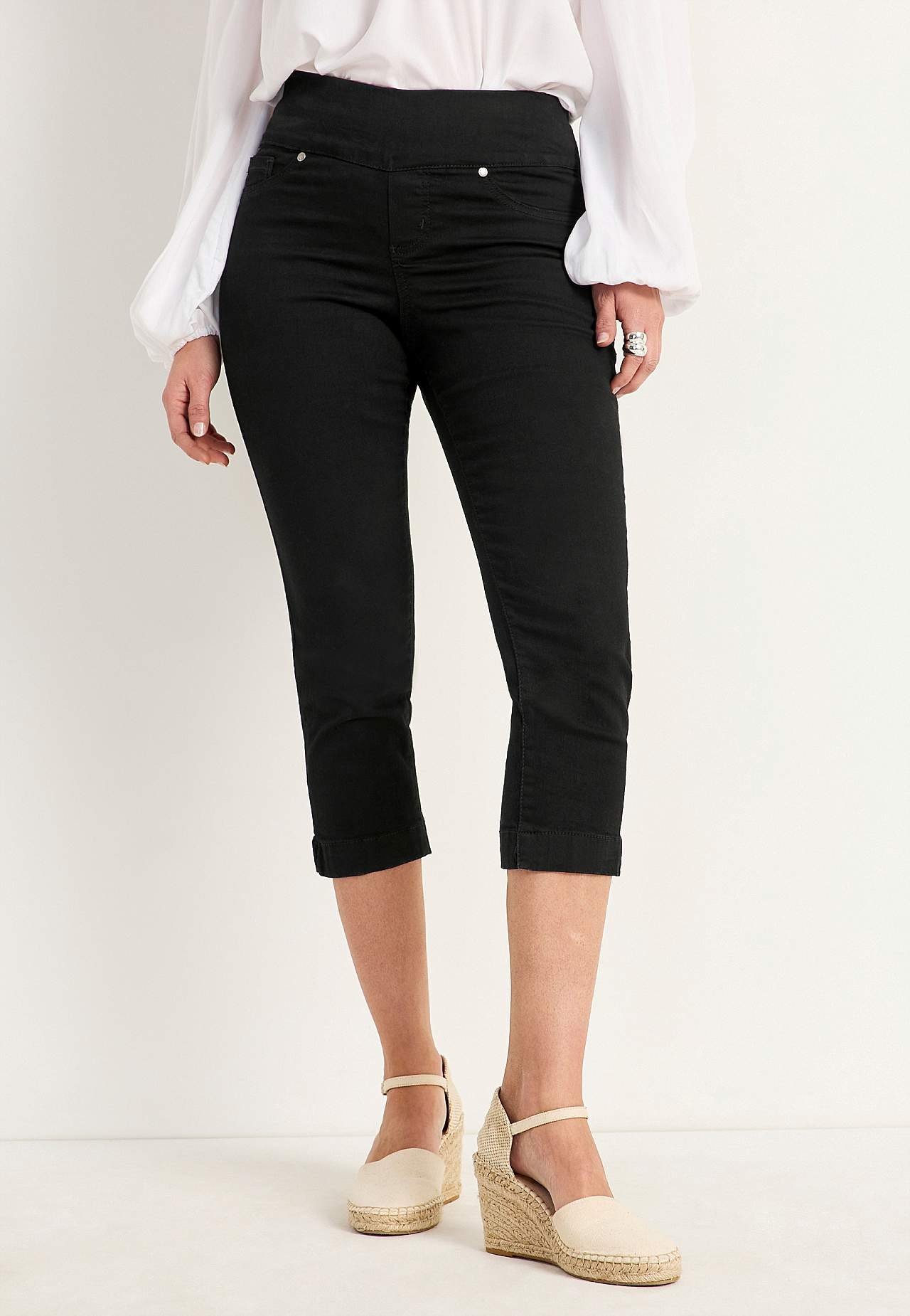 Super bequeme Capri-Jeggings aus Denim Elin