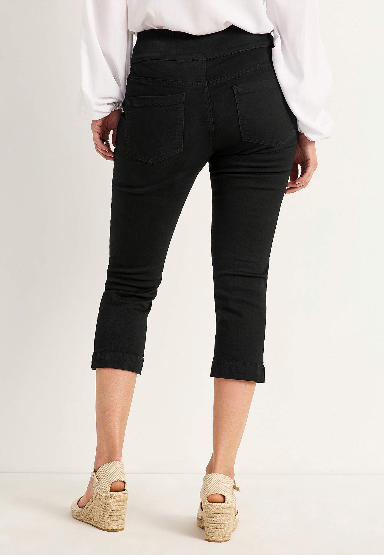Super bequeme Capri-Jeggings aus Denim Elin