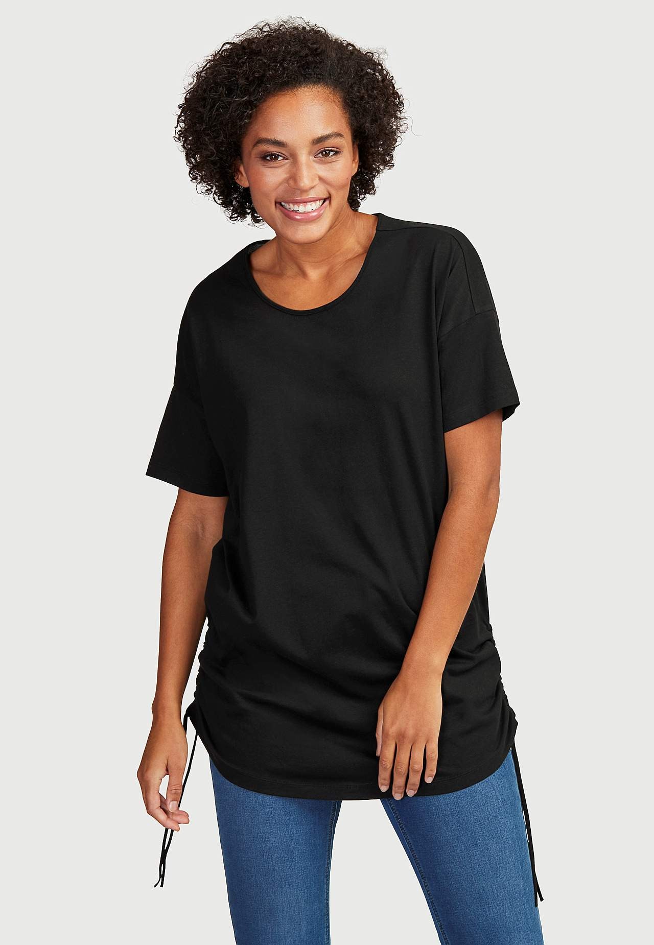 Langes Jersey-Top 2er-Pack