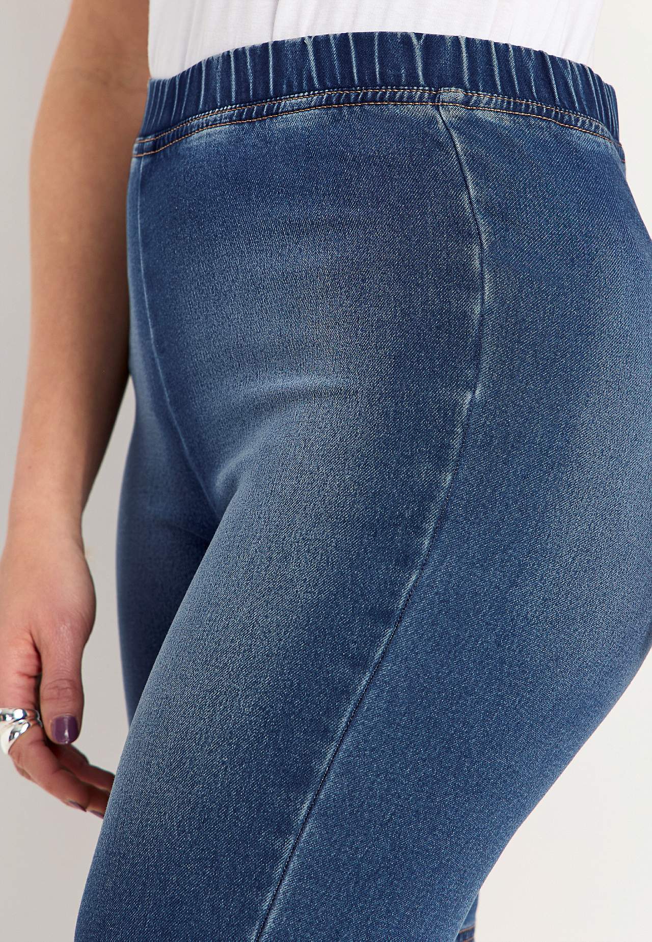Radhosen aus Denim