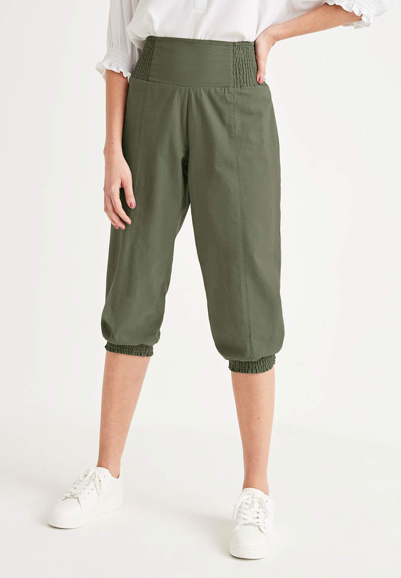 Gewebte Caprihose Nellie