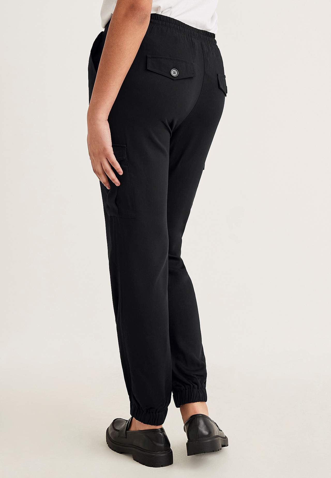 Lässige Cargohose aus Viskose Gerbera