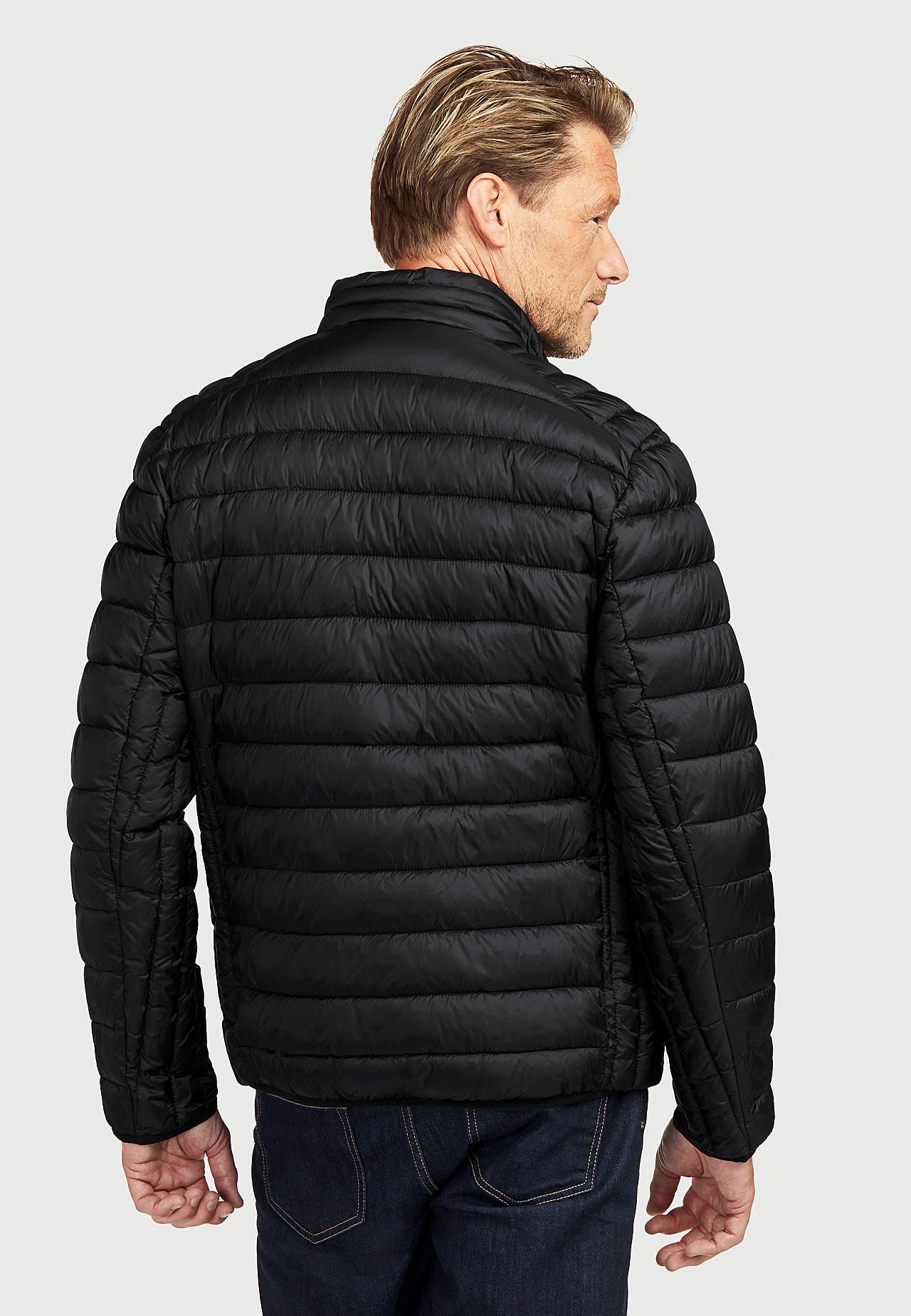 Gepolsterte leichte Jacke perfekt für den Herbst