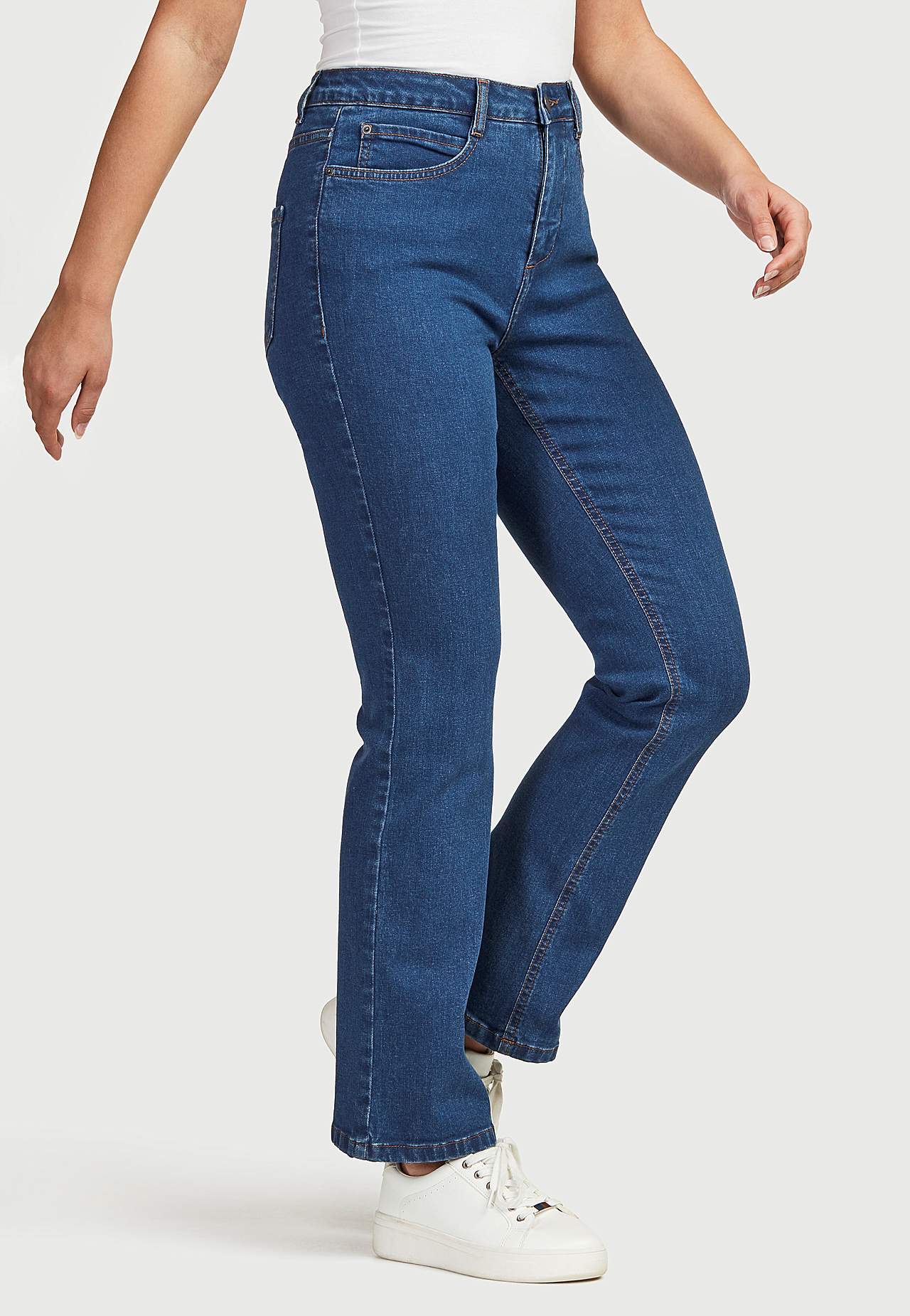 Gerade Jeans aus Bio-Baumwolle Nissan