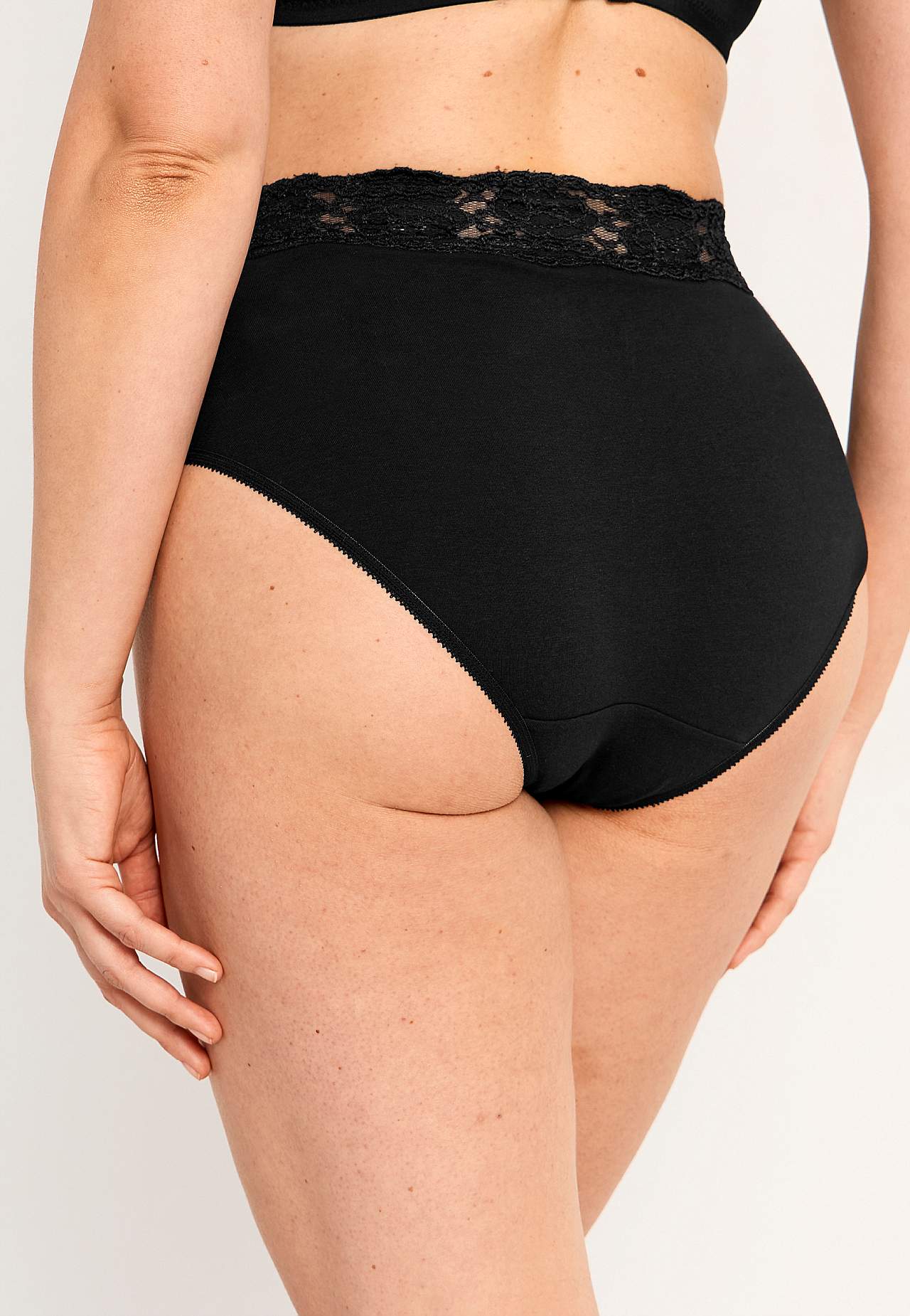 Midi-Slip aus Baumwolle 4er-Pack