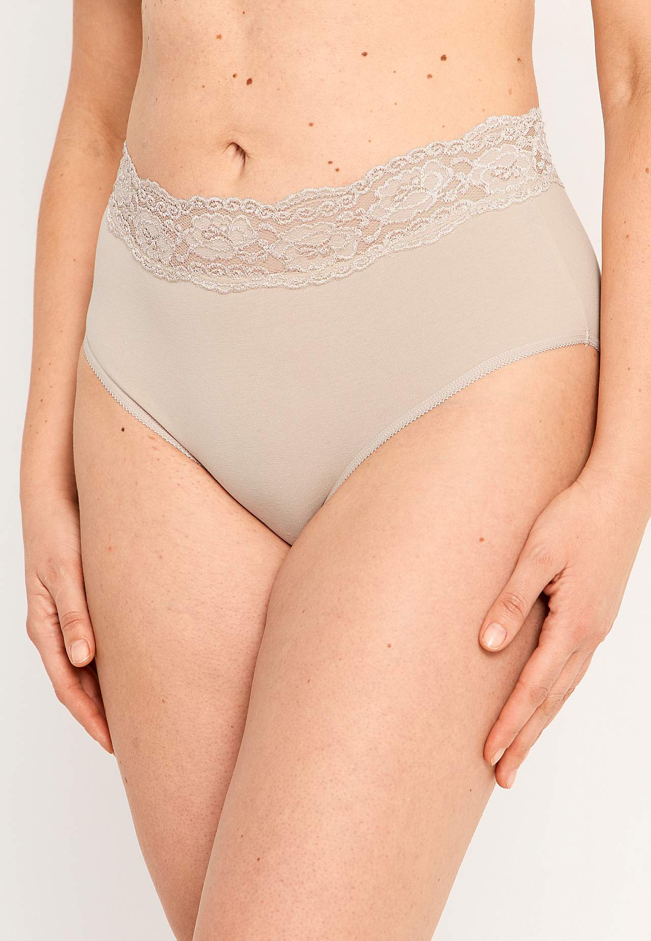 Midi-Slip aus Baumwolle 4er-Pack