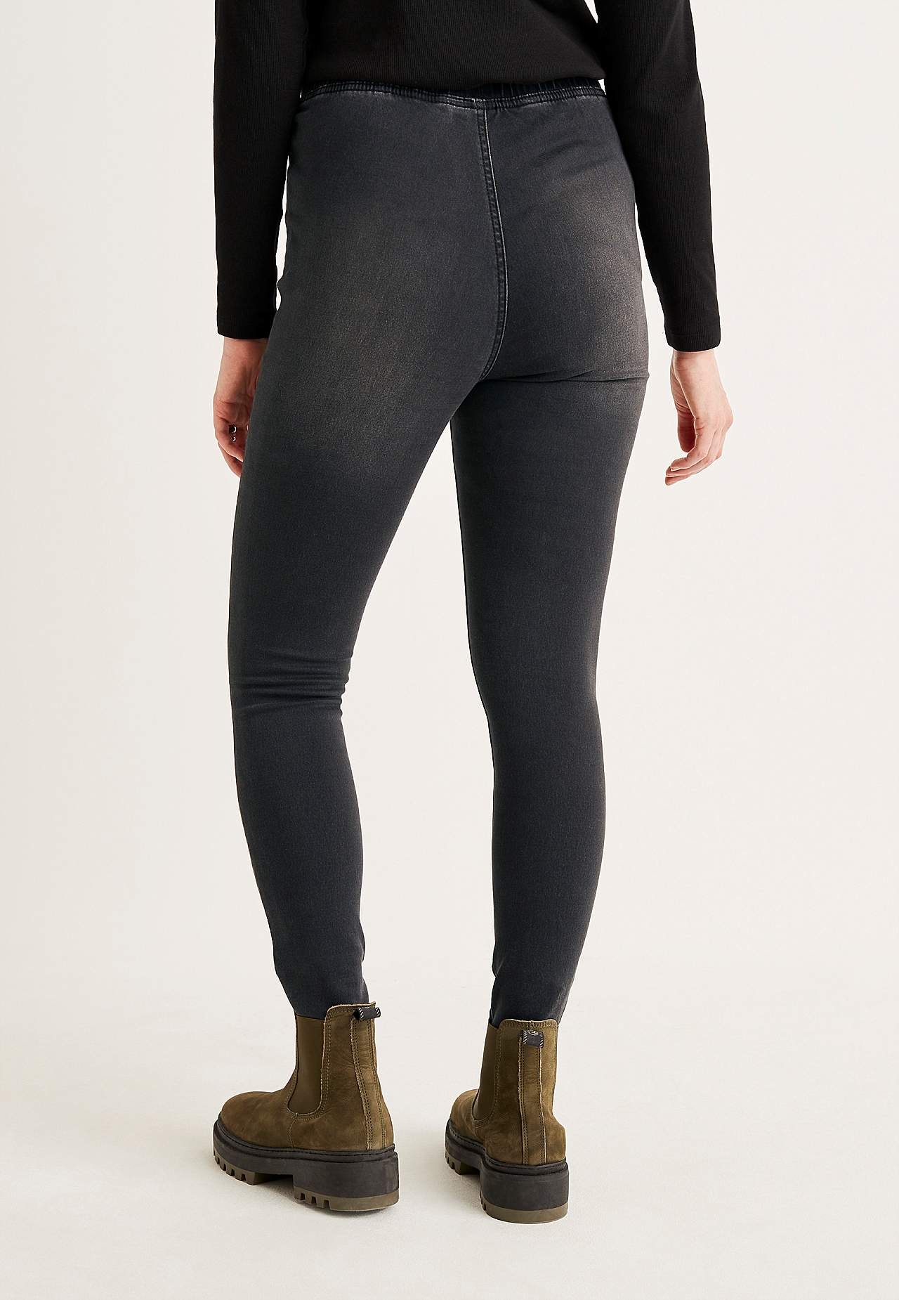 Denim-Leggings