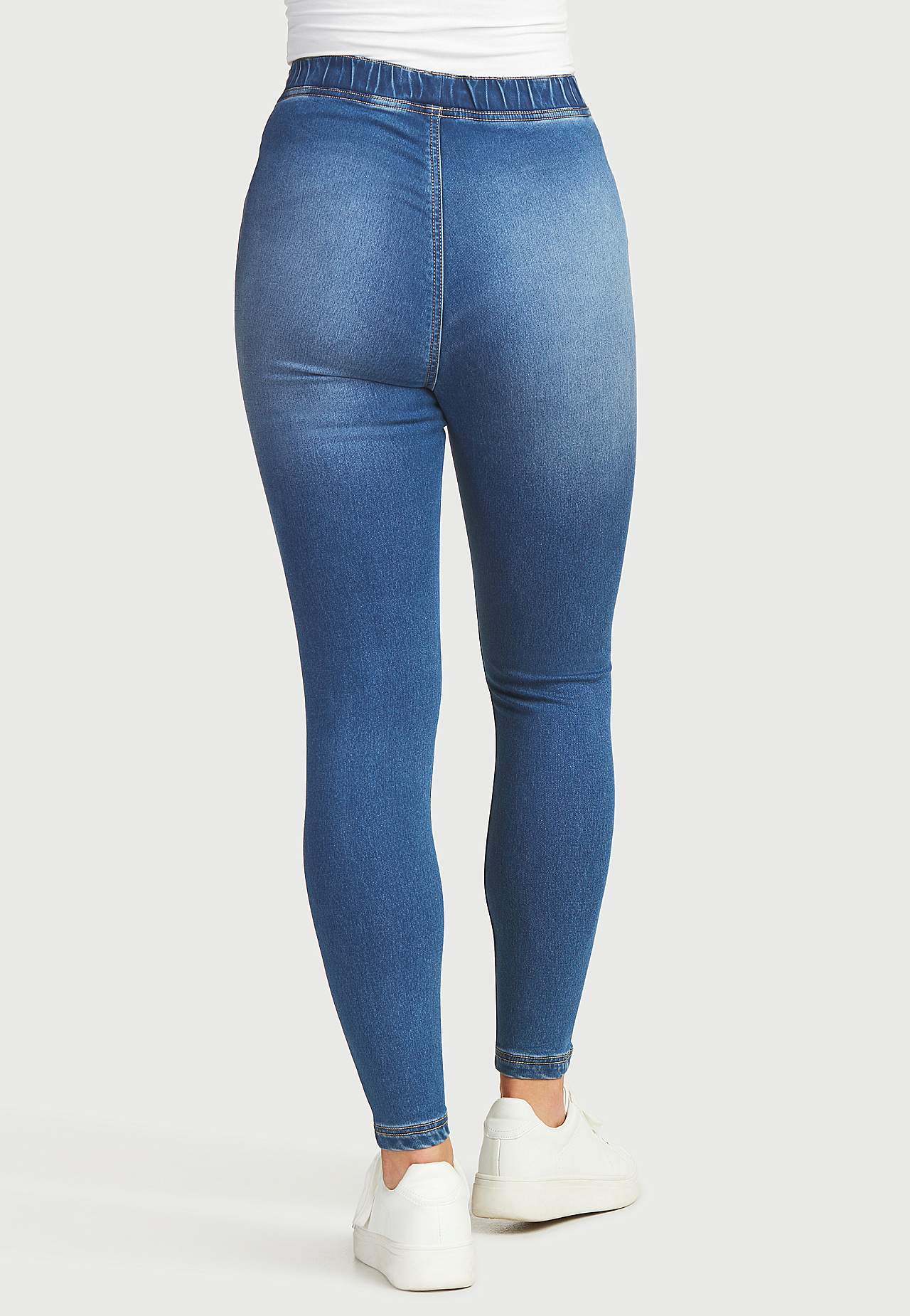 Denim-Leggings