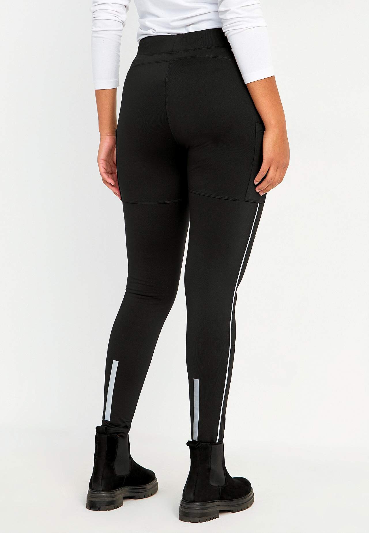 Warme Leggings mit Beintaschen Winterworkings