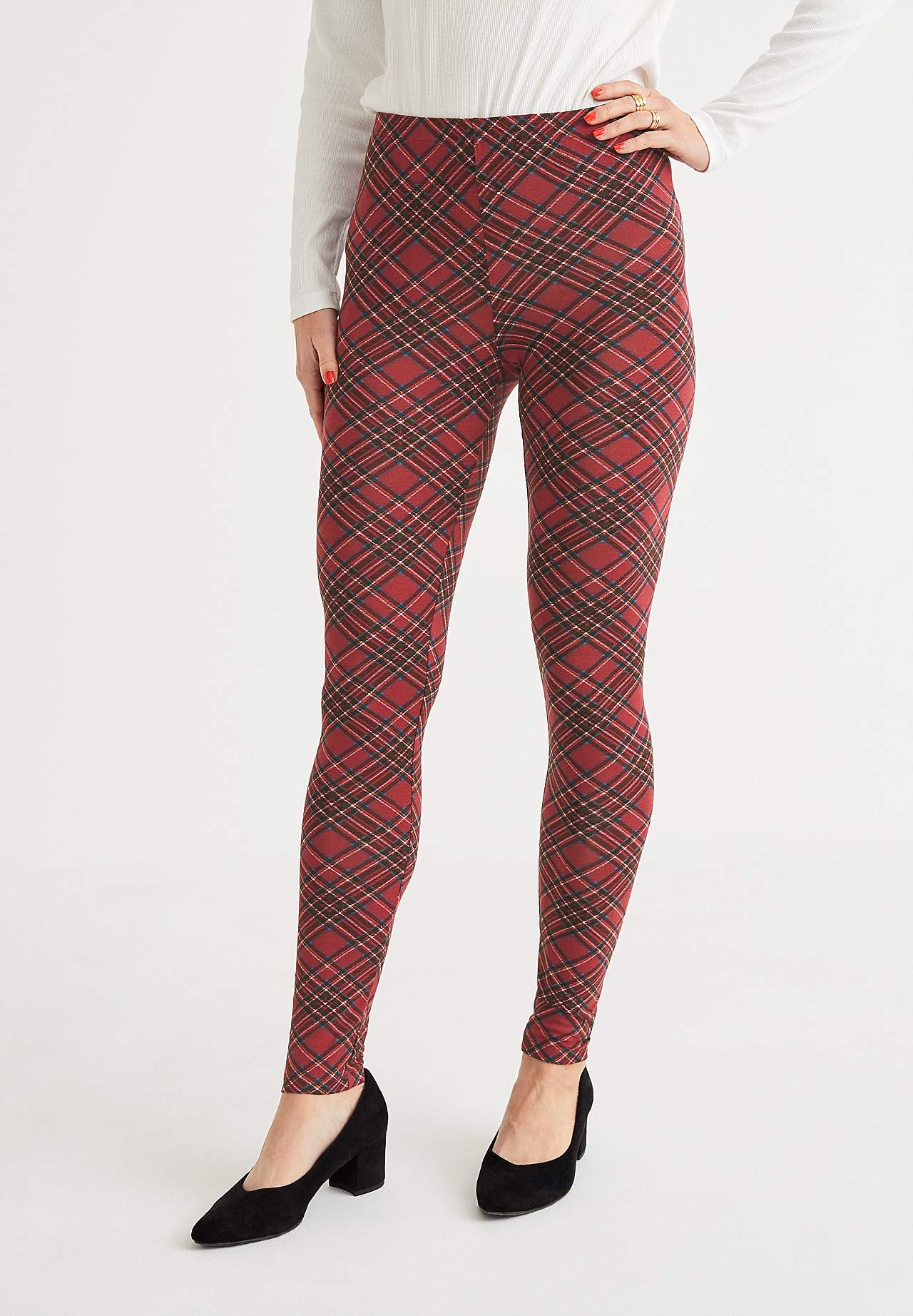 Kariert Leggings