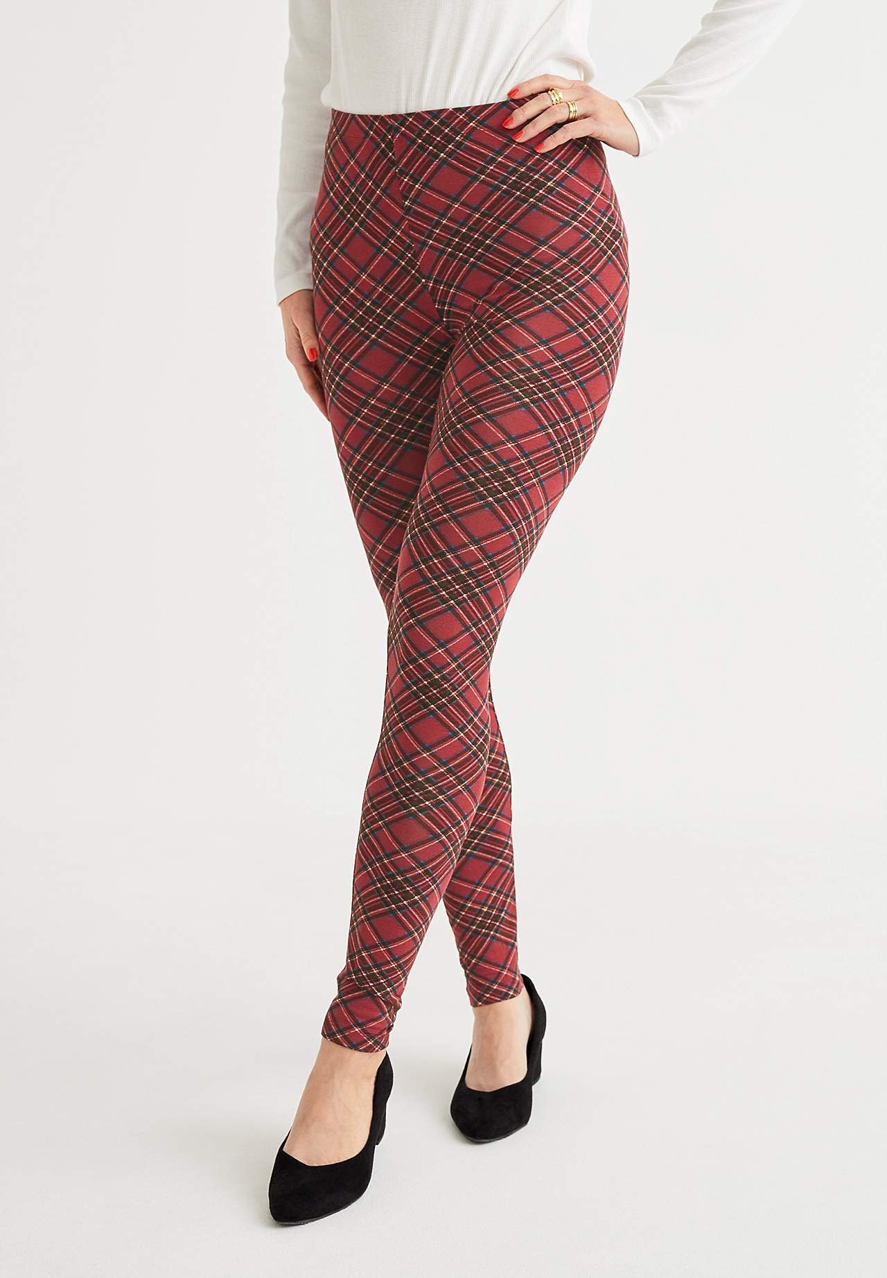 Kariert Leggings