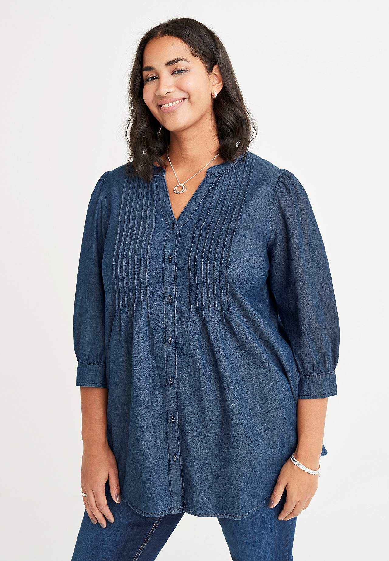 Tunika aus Denim Eivor