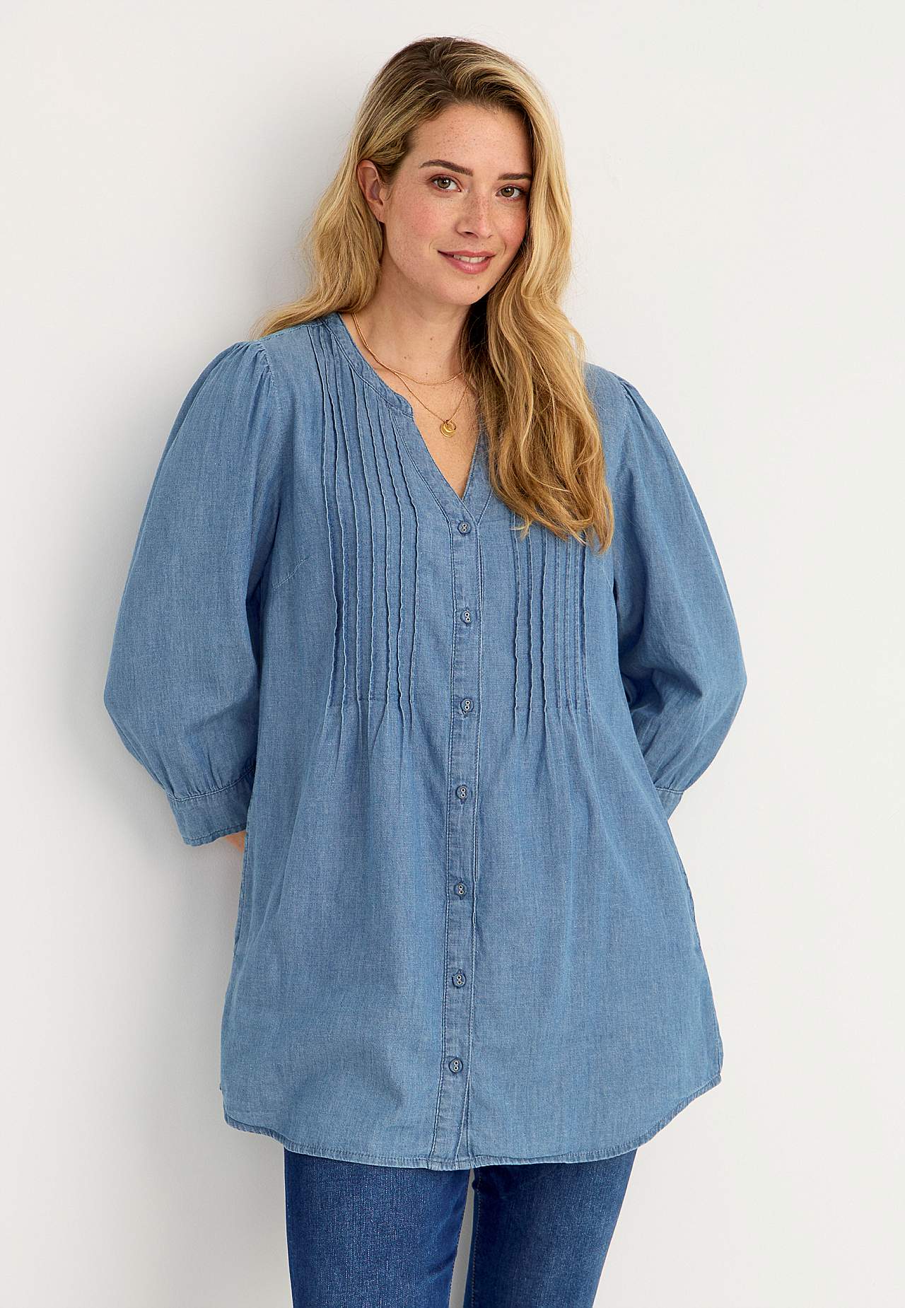 Tunika aus Denim Eivor