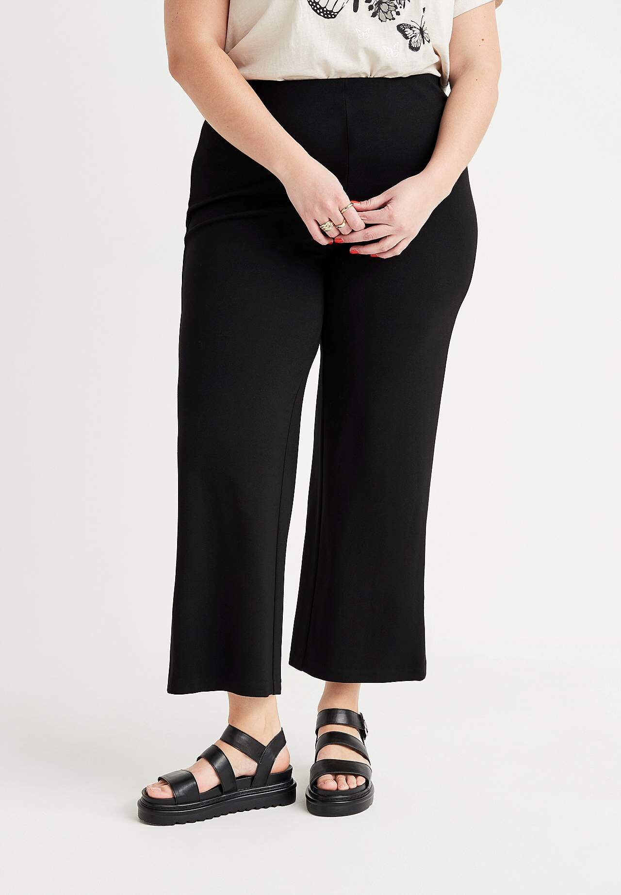 Culotte aus festem Trikot