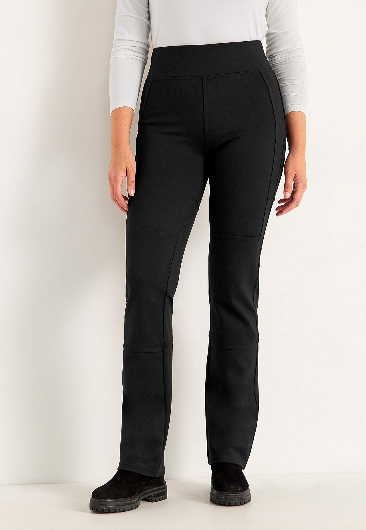 Freizeithose mit gerade geschnittene
