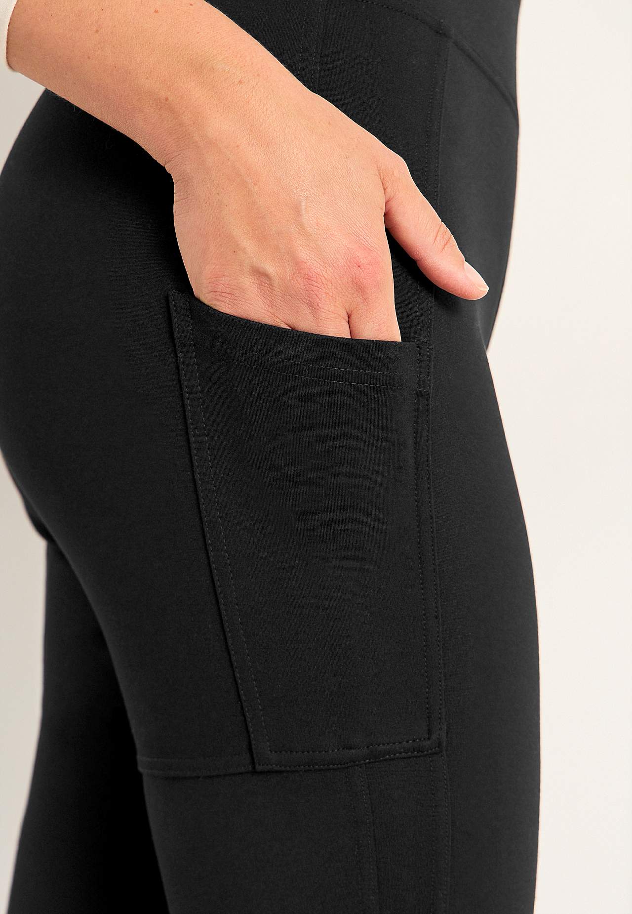 Freizeithose mit gerade geschnittene