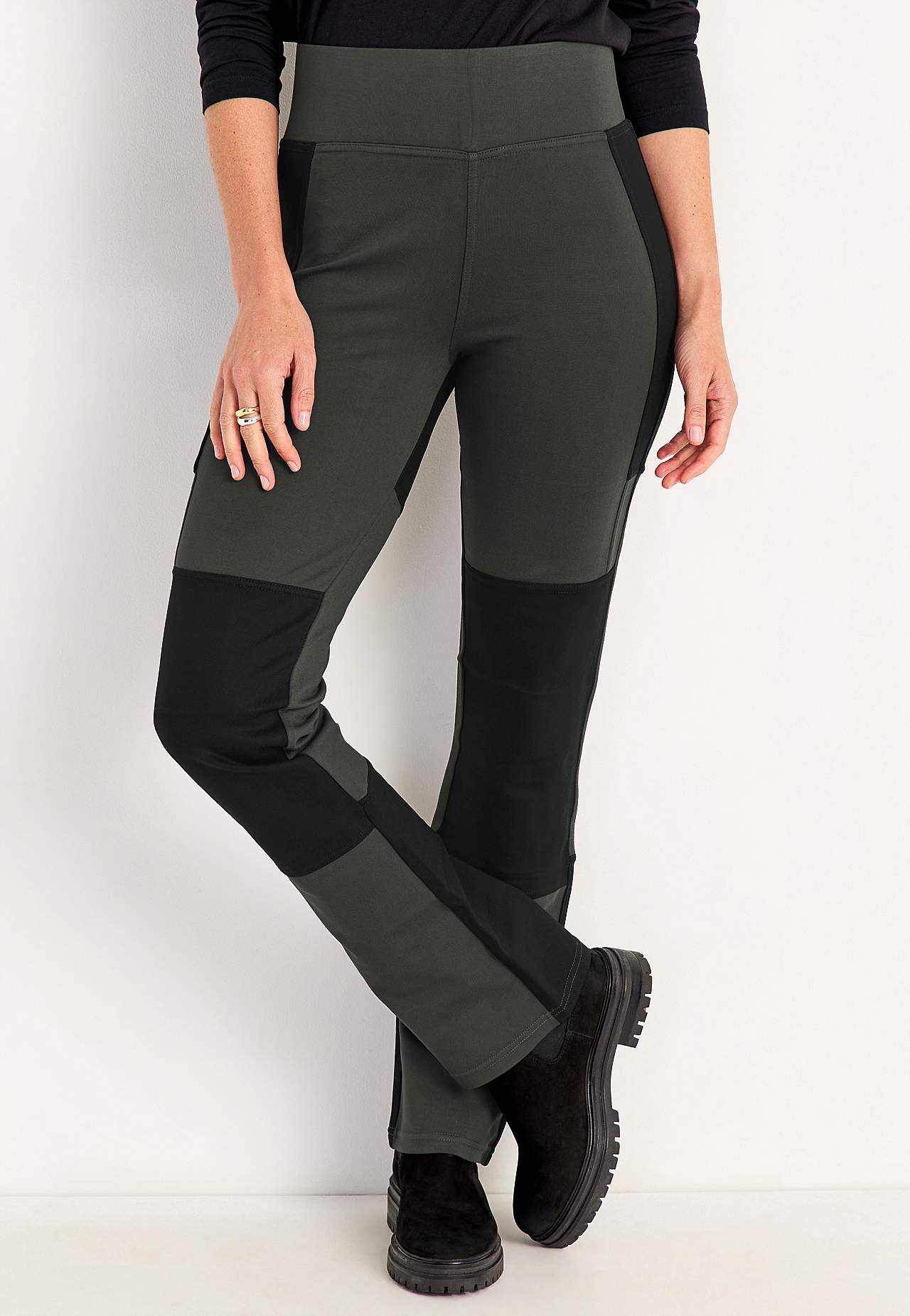 Freizeithose mit gerade geschnittene