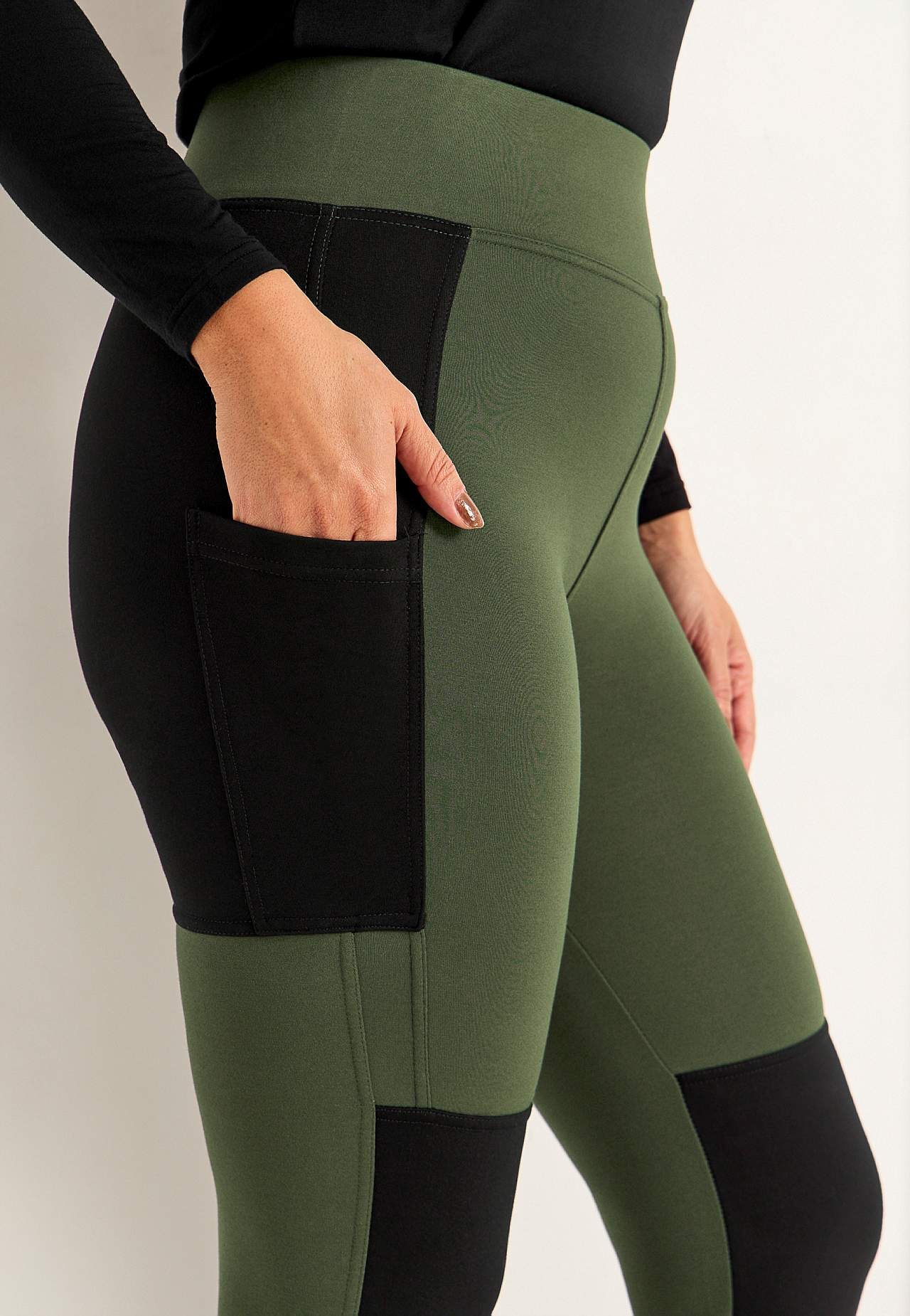 Freizeithose mit gerade geschnittene