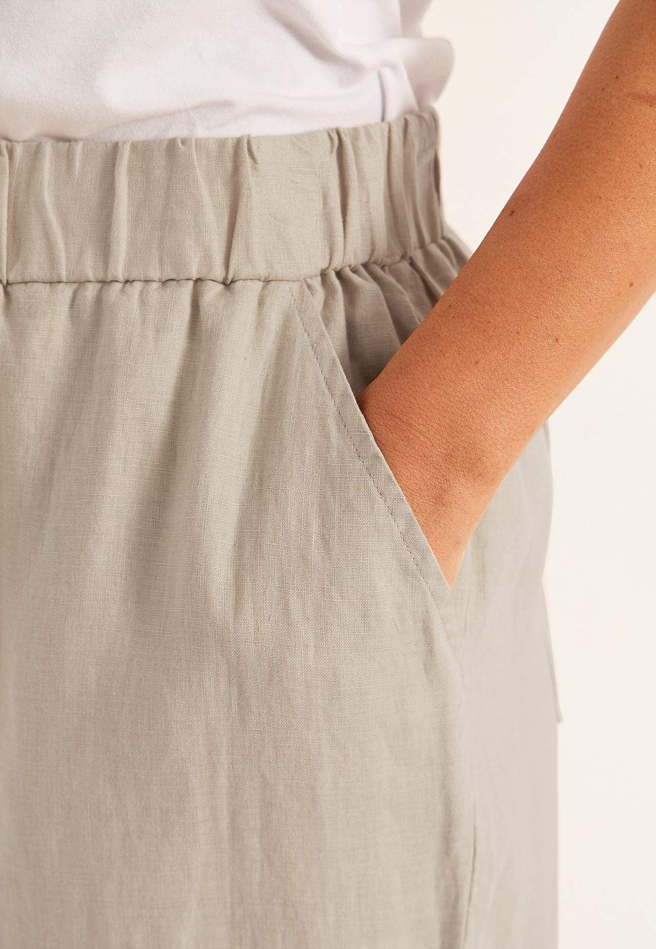 Culotte Premium aus Leinen