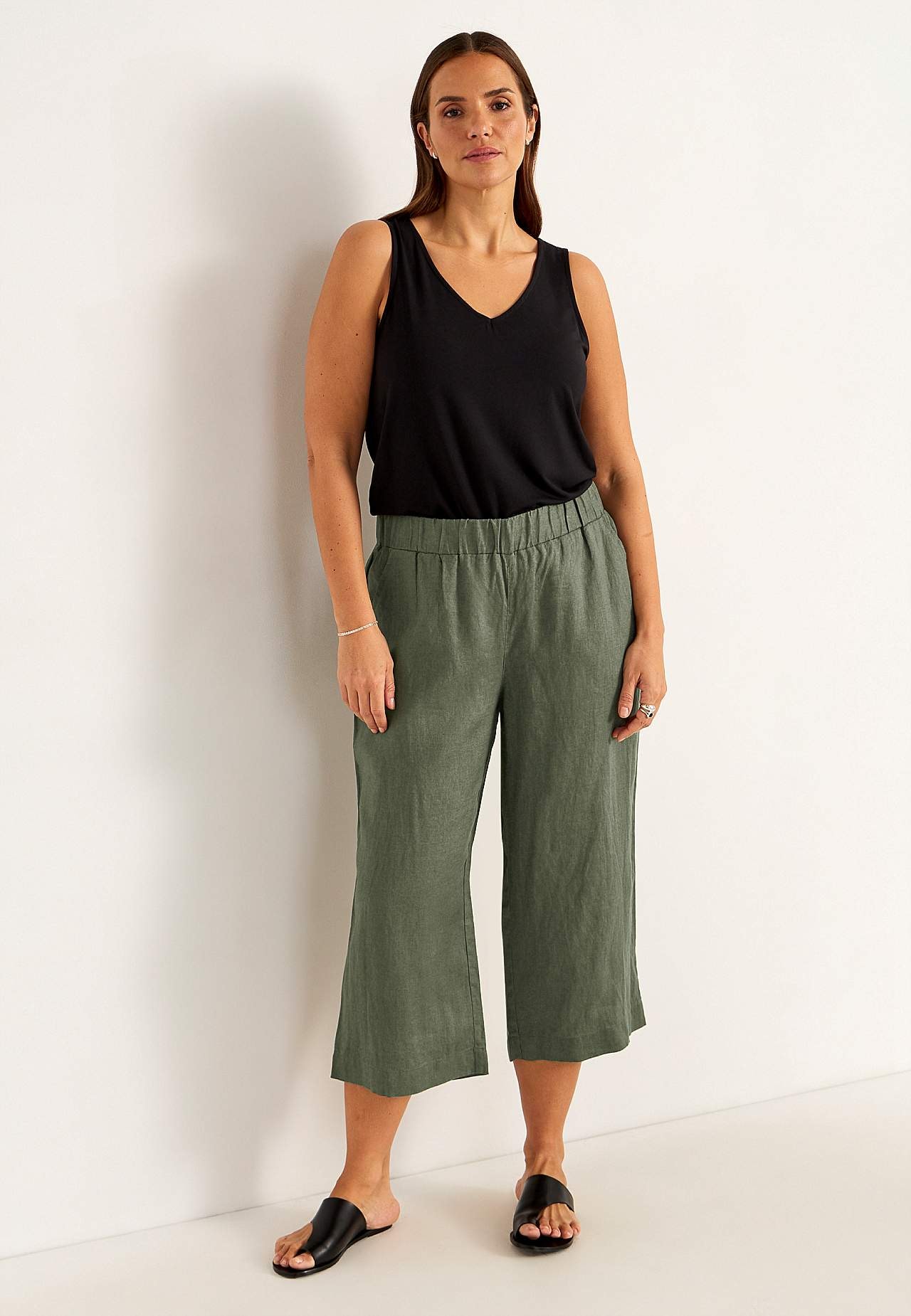 Culotte Premium aus Leinen