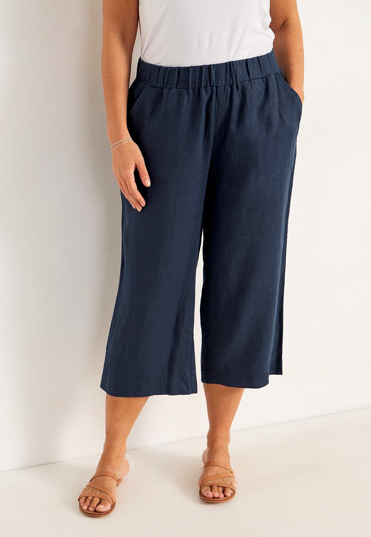 Culotte Premium aus Leinen