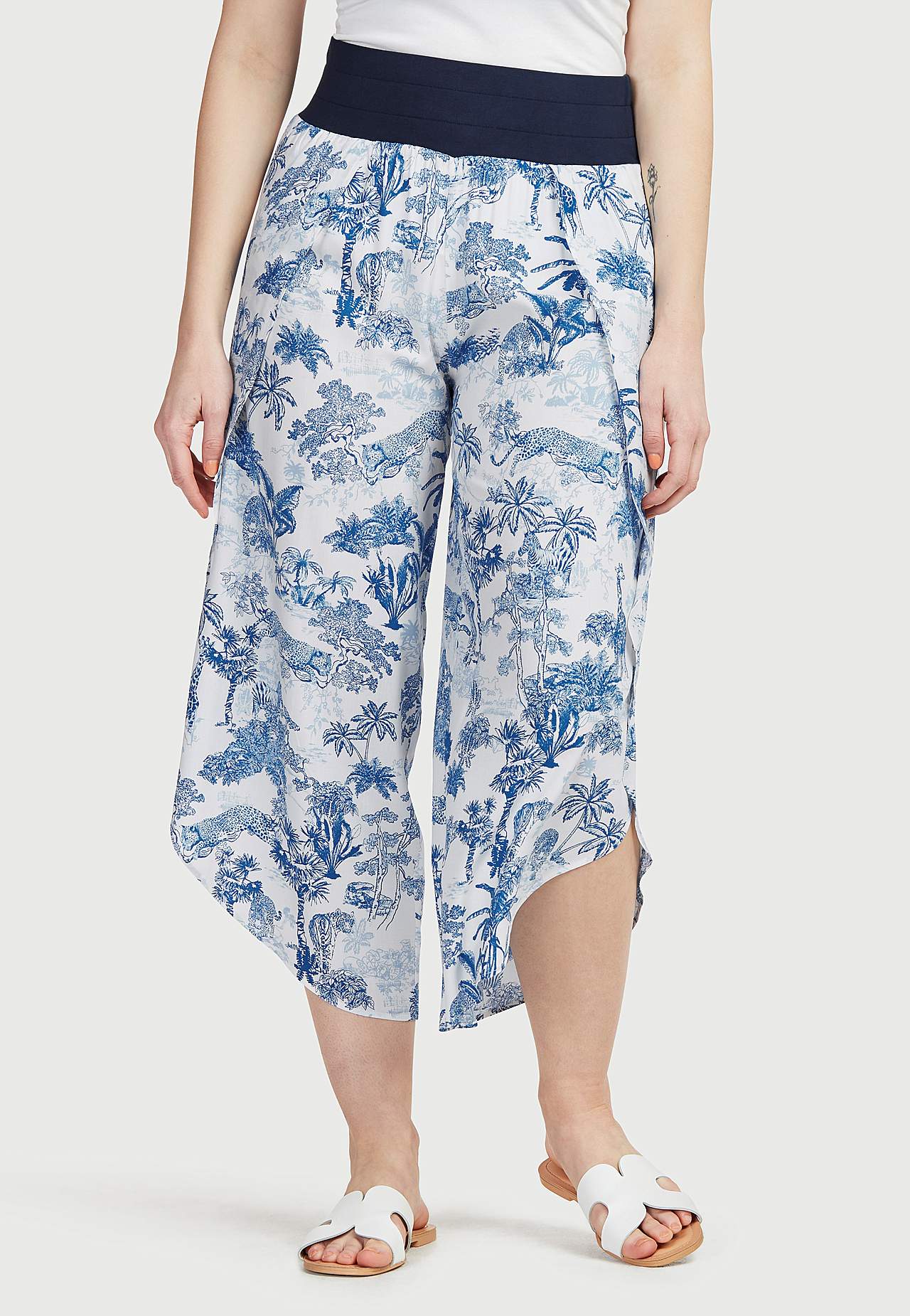 Gemusterte Culotte