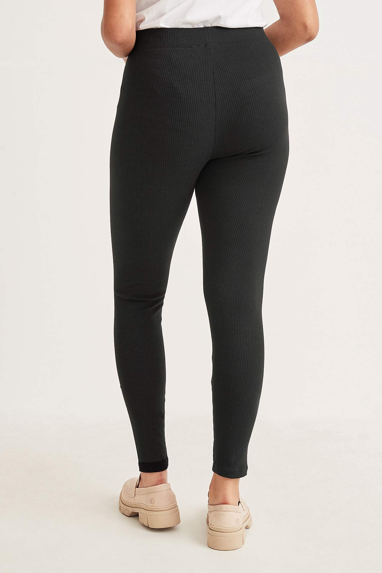 Gerippte Leggings