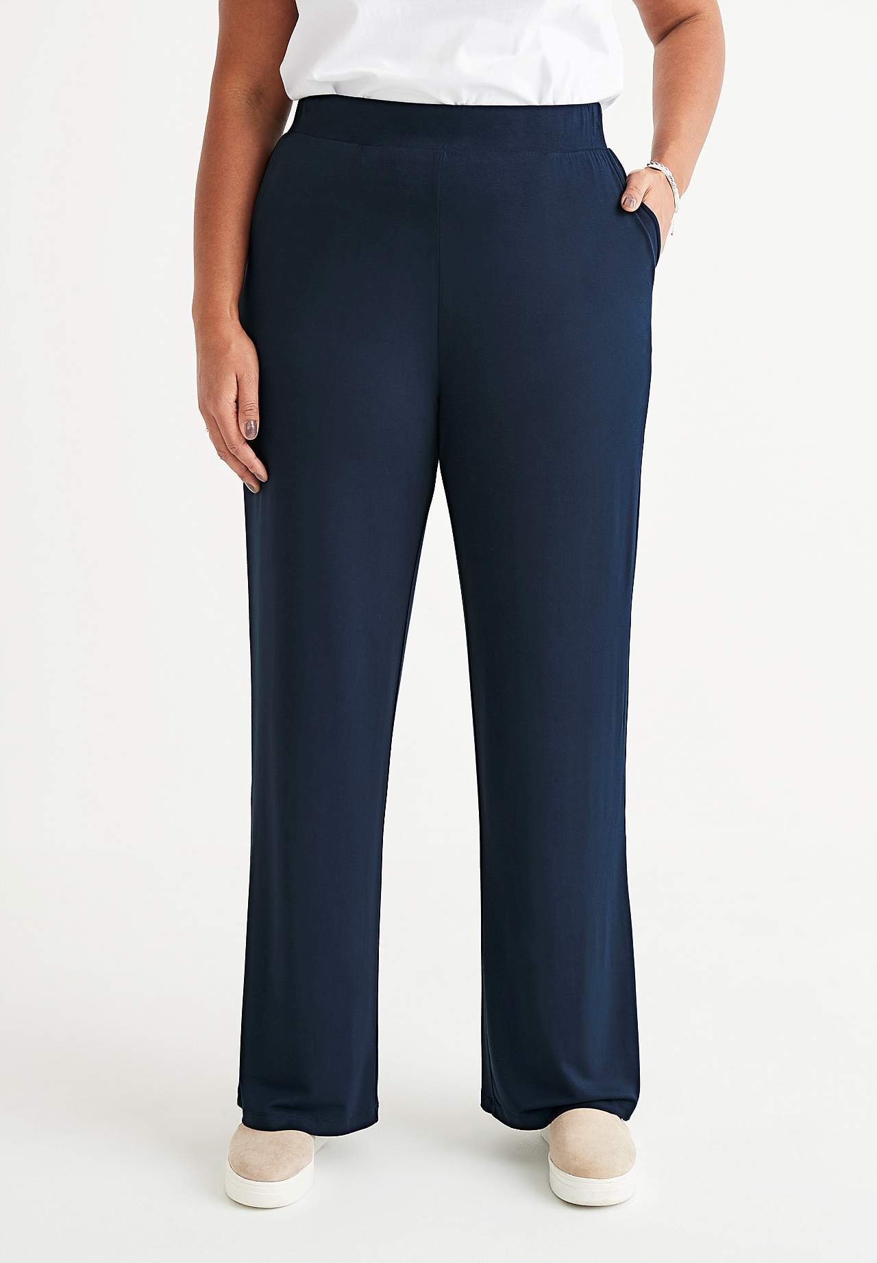 Breite Jerseyhose