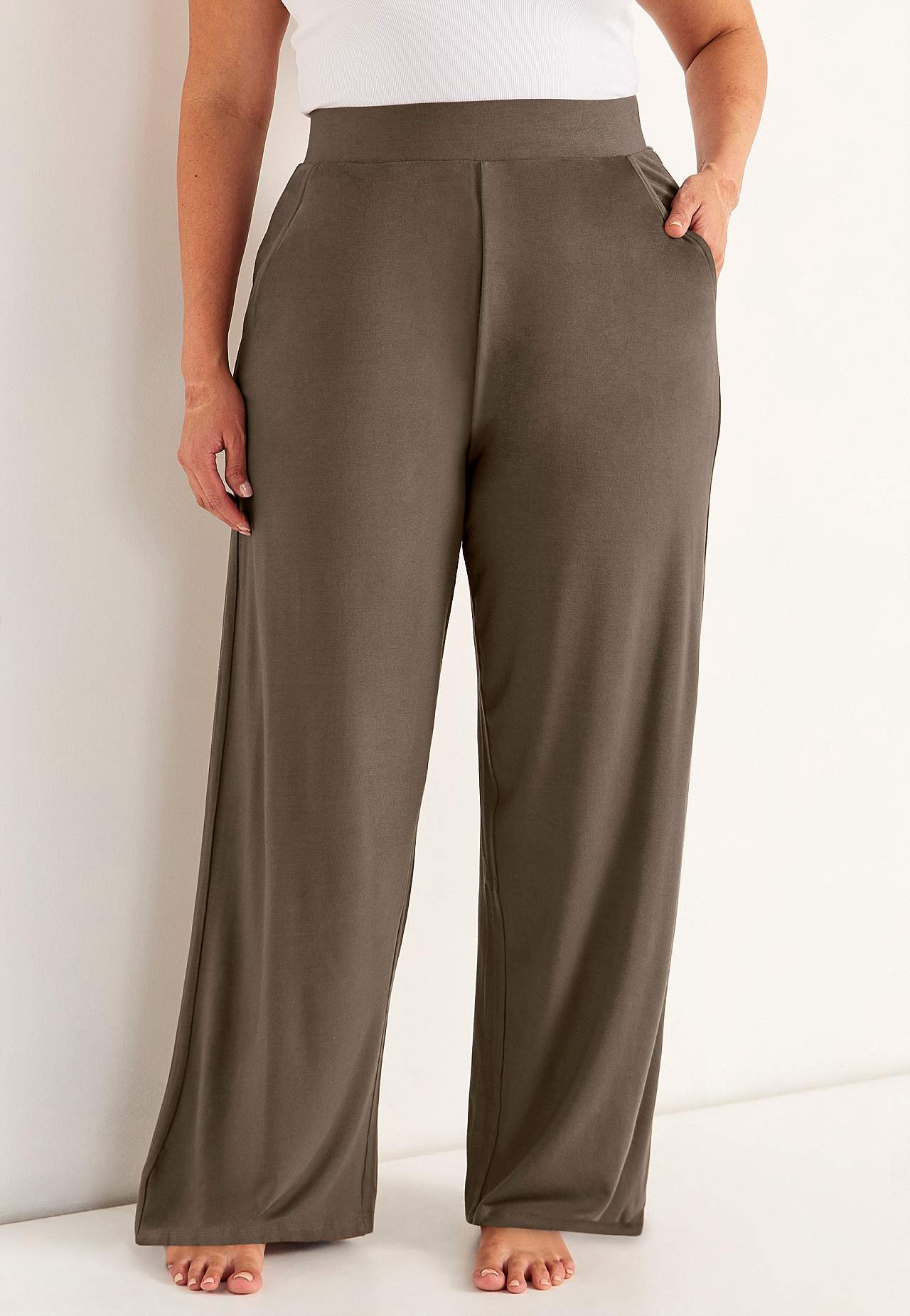 Breite Jerseyhose