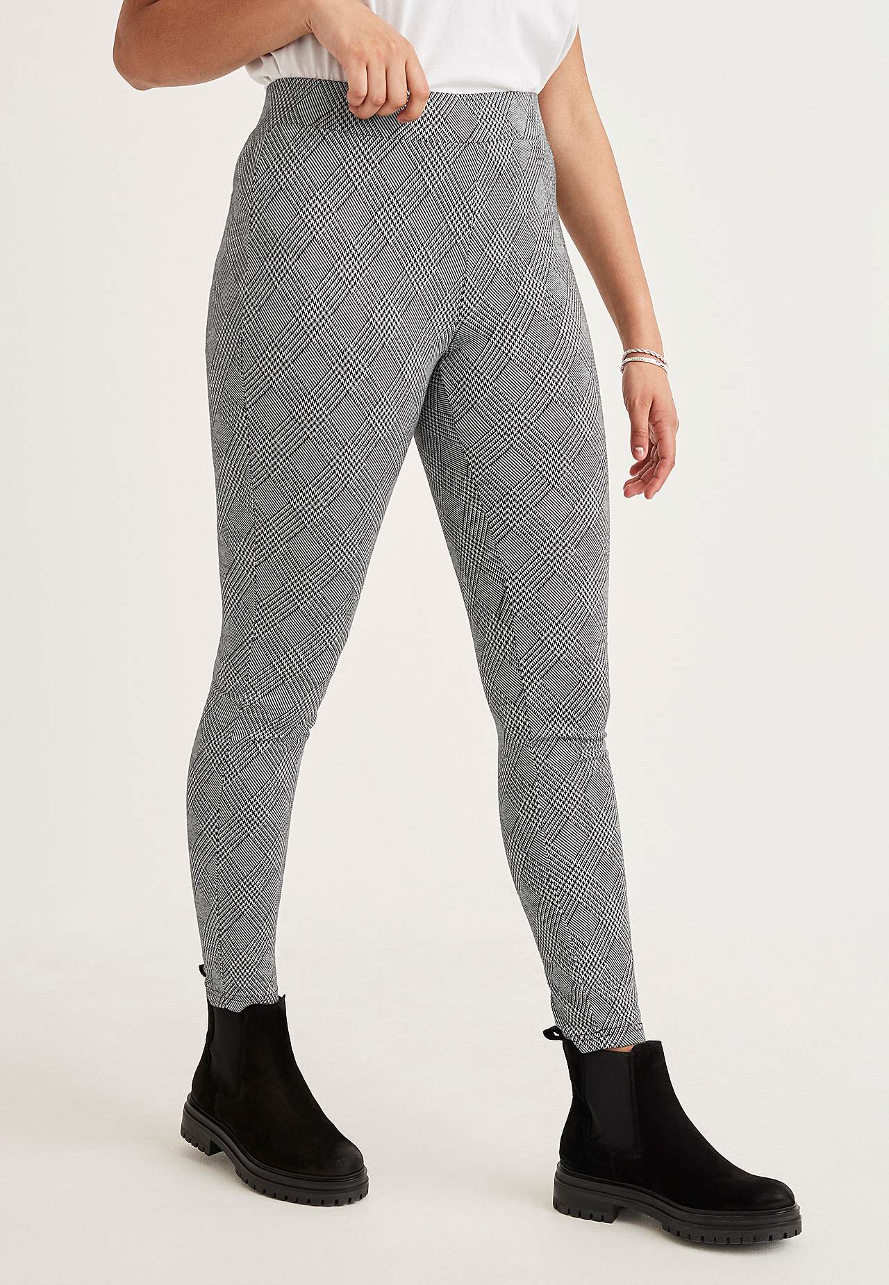 Kariert Leggings